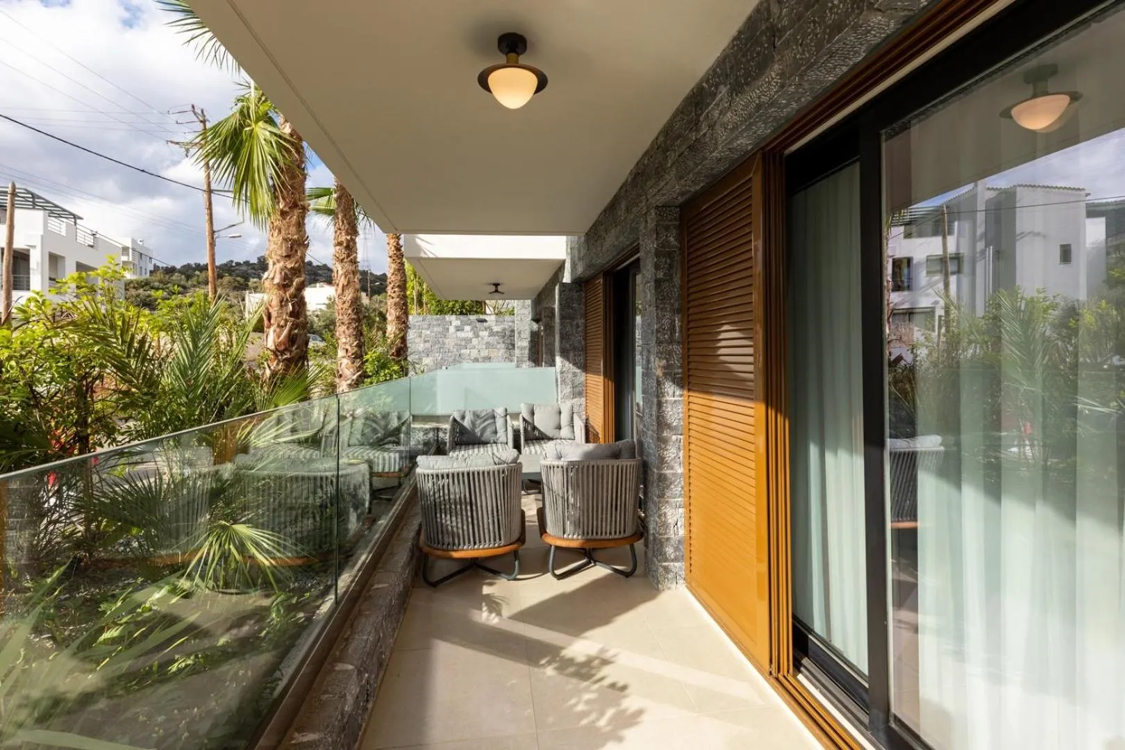 Balcony/Terrace in Lazar Lux Suites - Ammoudara