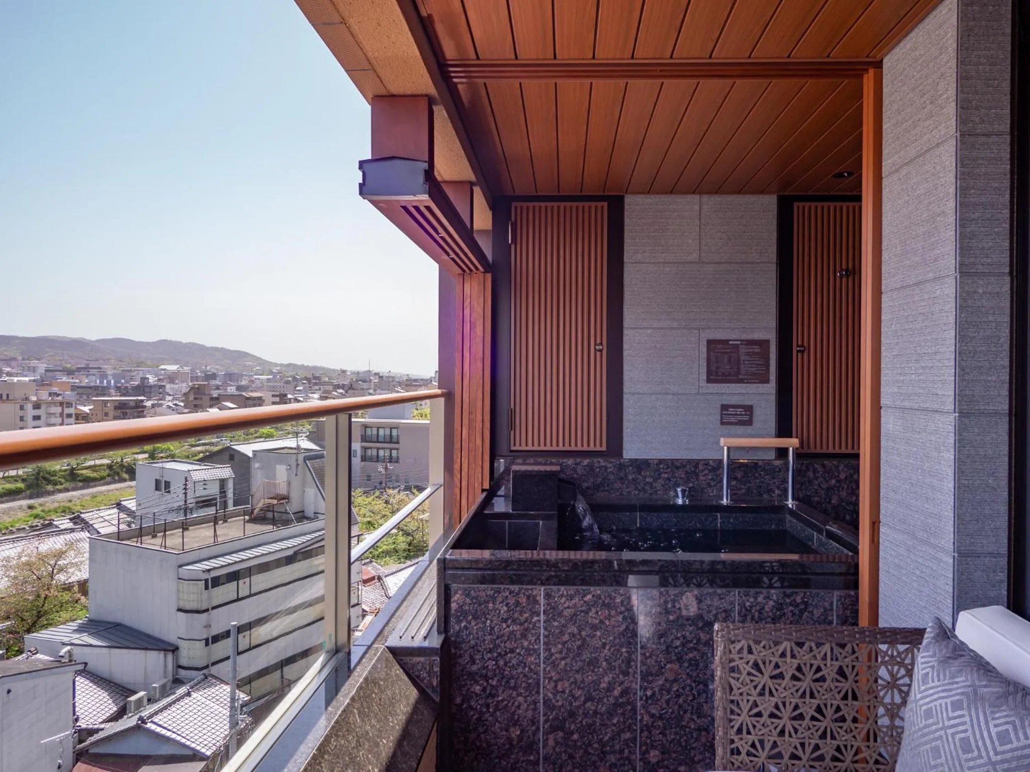Hot Spring Bath in Sora Niwa Terrace Kyoto Bettei