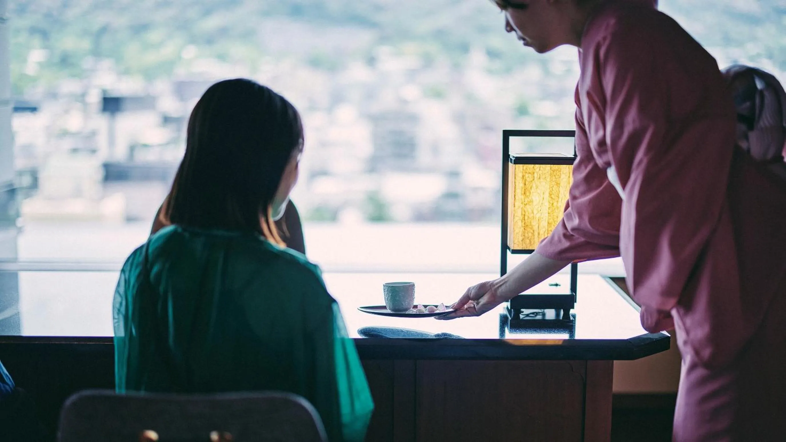 Lobby or reception in Sora Niwa Terrace Kyoto Bettei