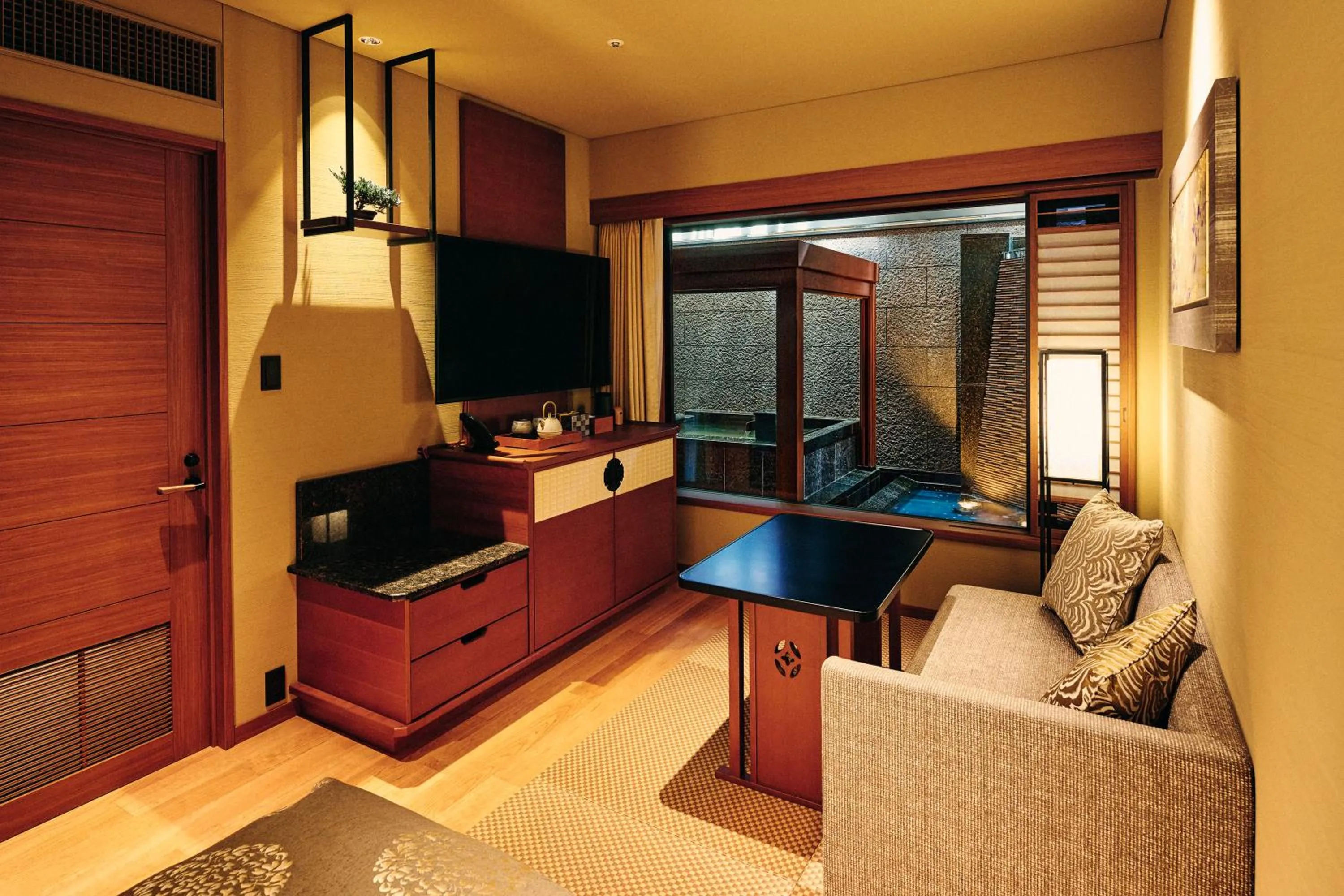 Photo of the whole room in Sora Niwa Terrace Kyoto Bettei