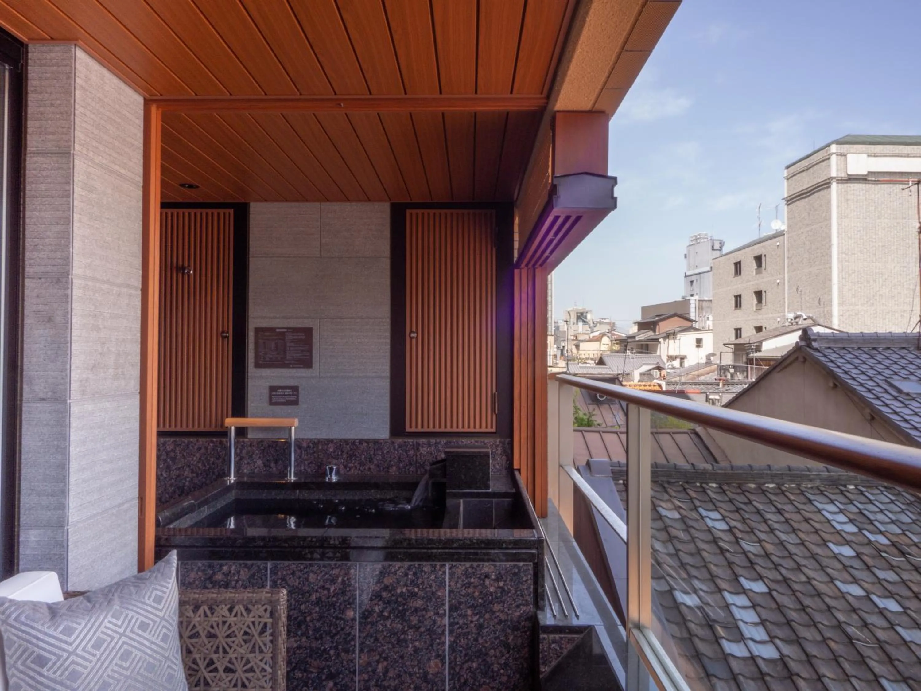 Hot Spring Bath in Sora Niwa Terrace Kyoto Bettei