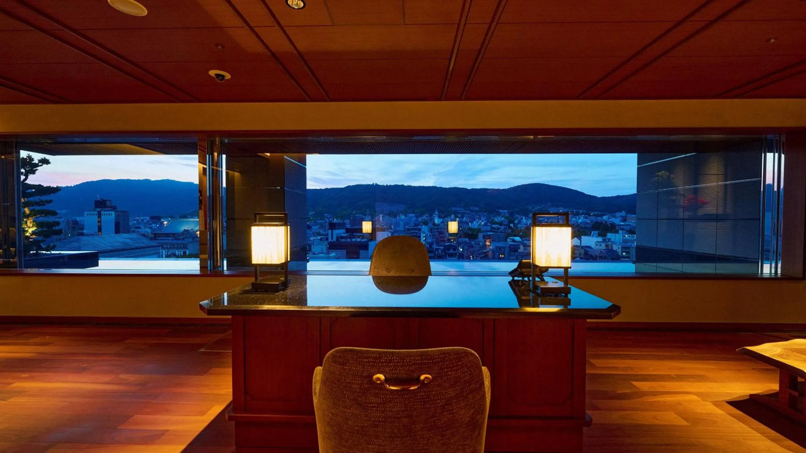 Lobby or reception in Sora Niwa Terrace Kyoto Bettei