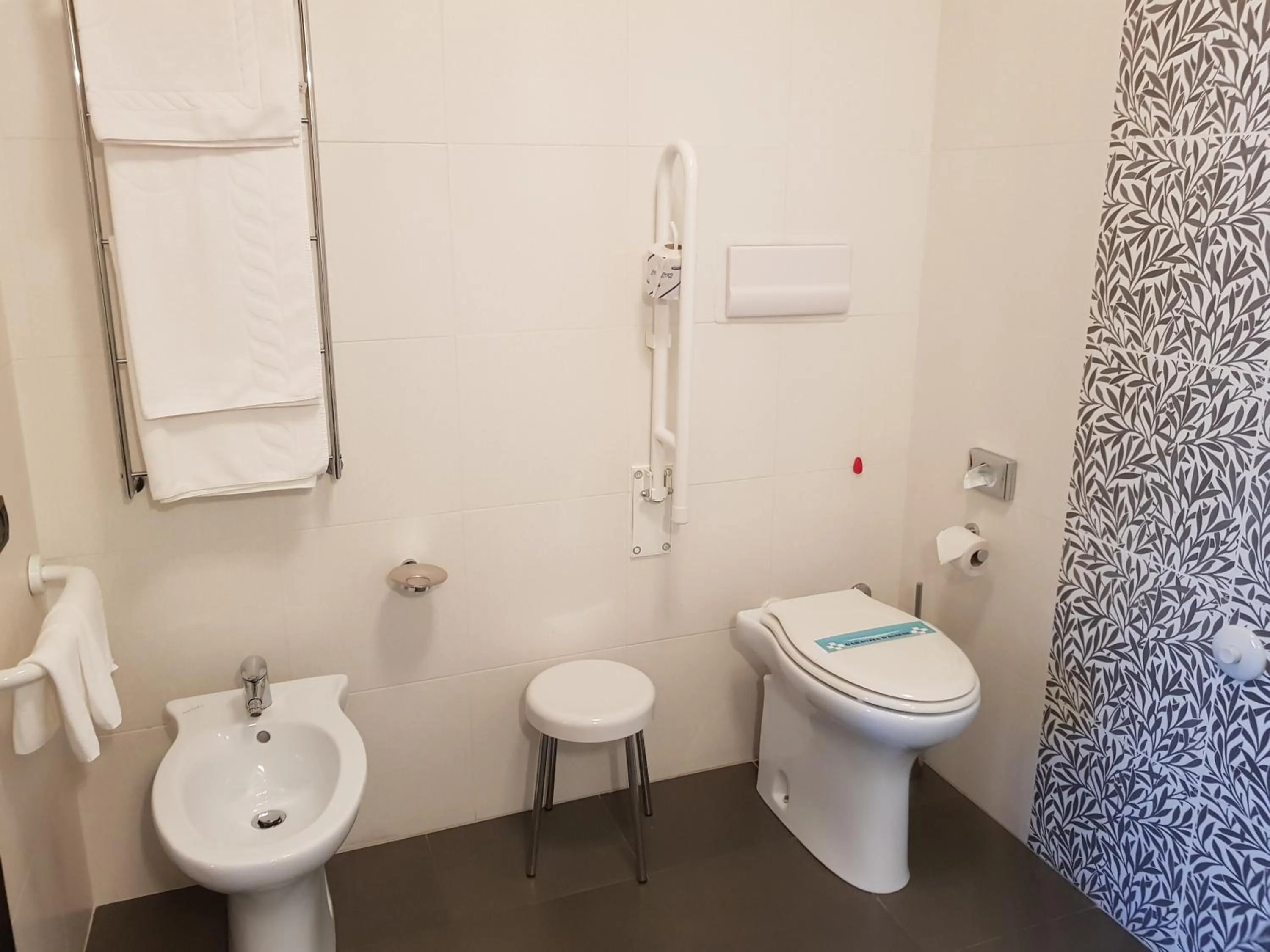 Facility for disabled guests in Hotel Montini Linate Airport