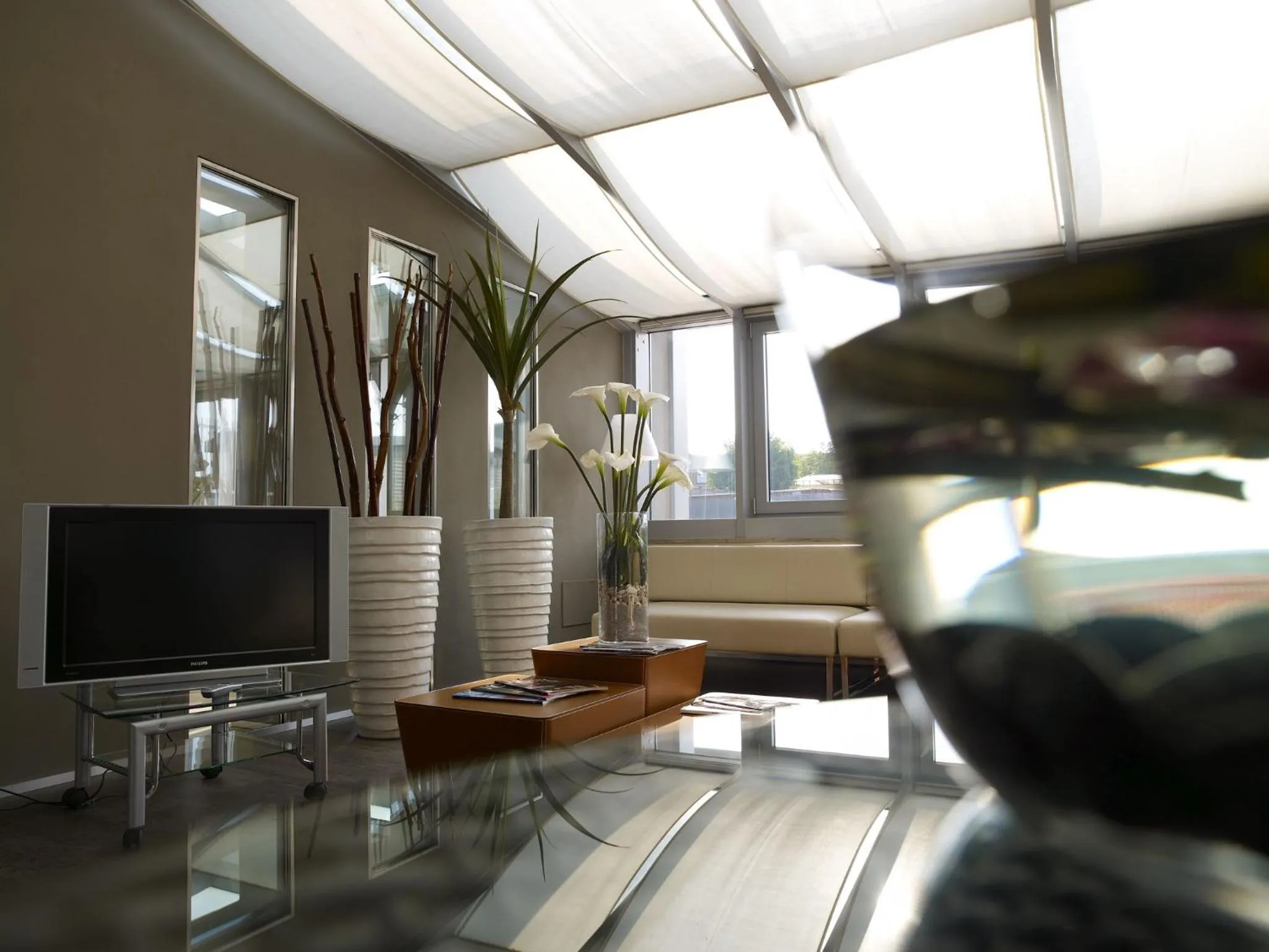 Lobby or reception in Hotel Montini Linate Airport