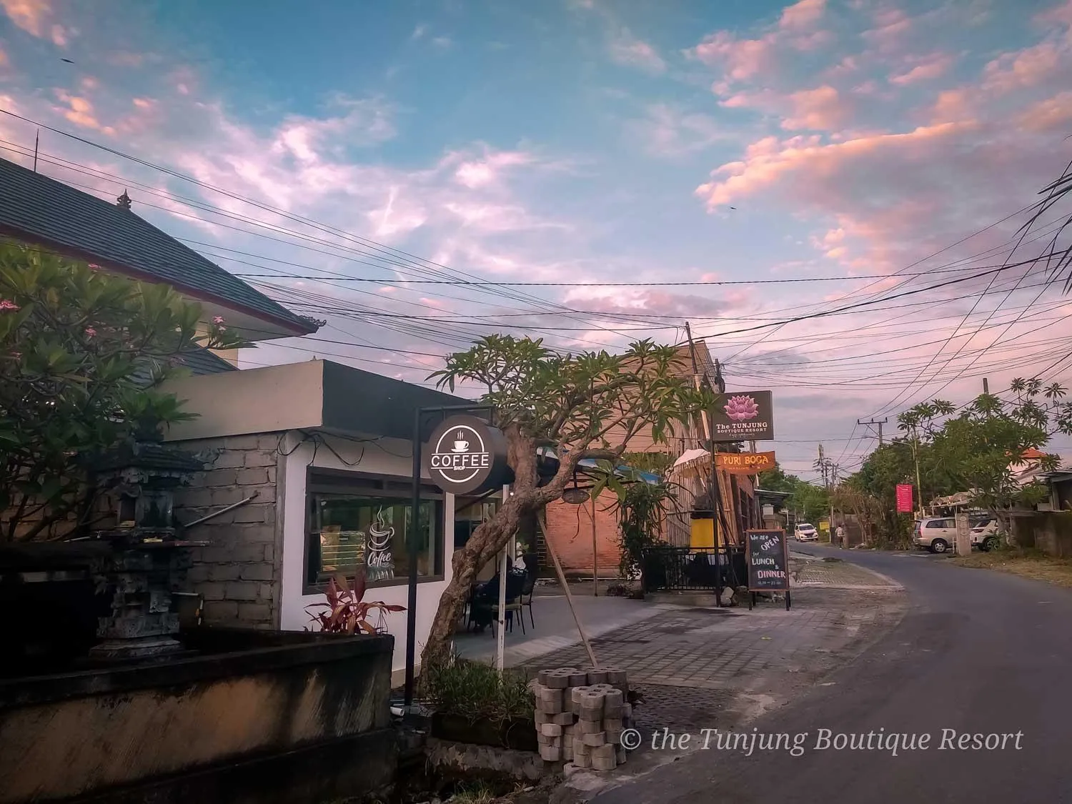 Facade/entrance in The Tunjung Boutique Resort