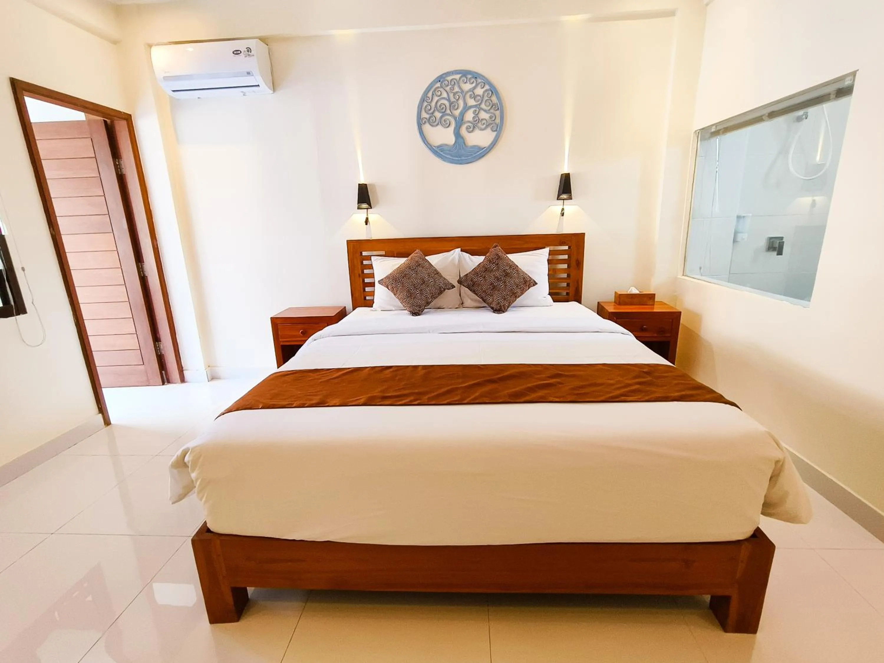 Bed in The Tunjung Boutique Resort