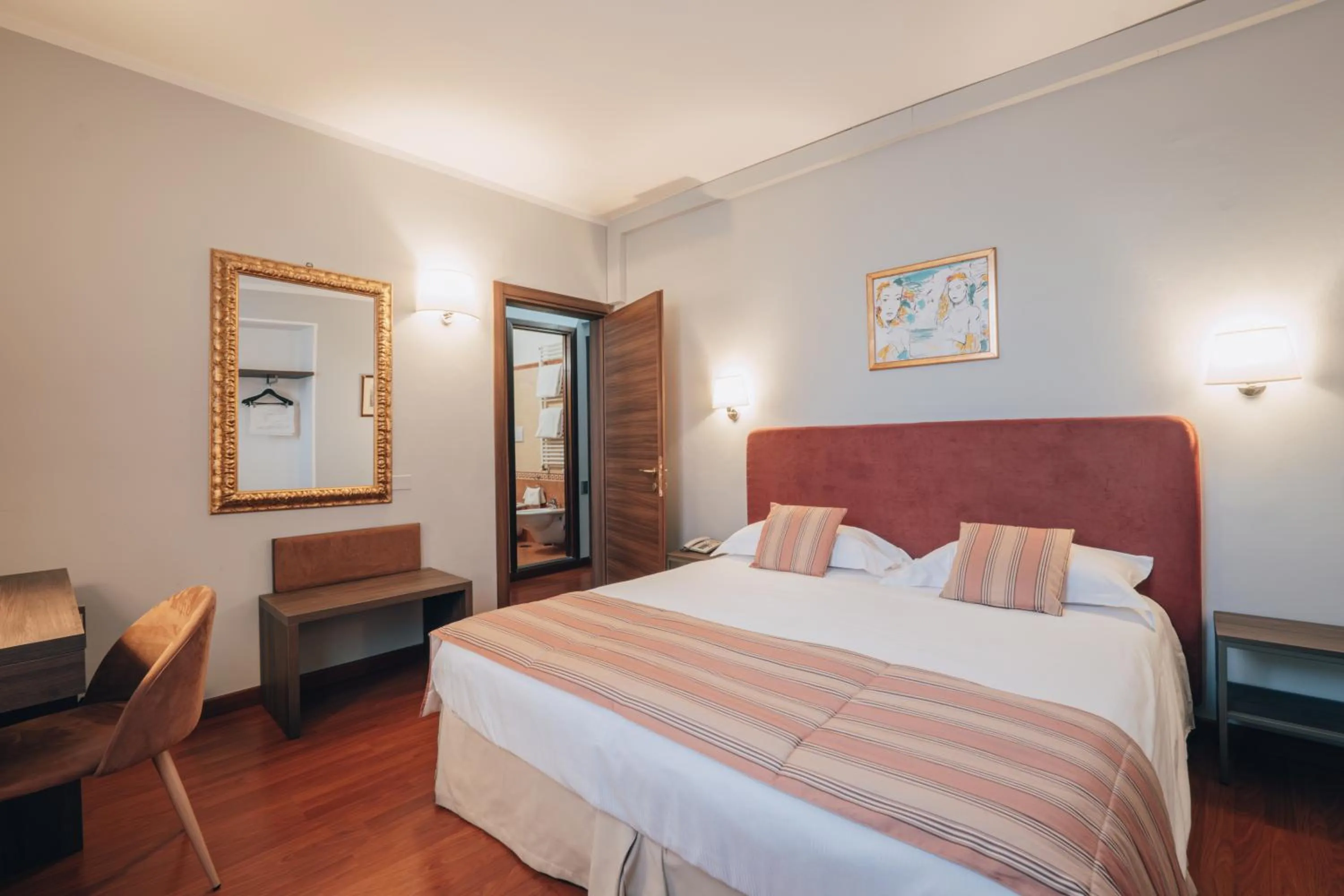 Bed in Bosone Palace