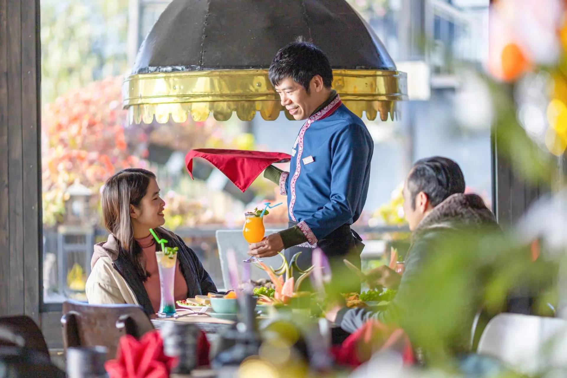 Restaurant/places to eat in The Mong Village Resort & Spa