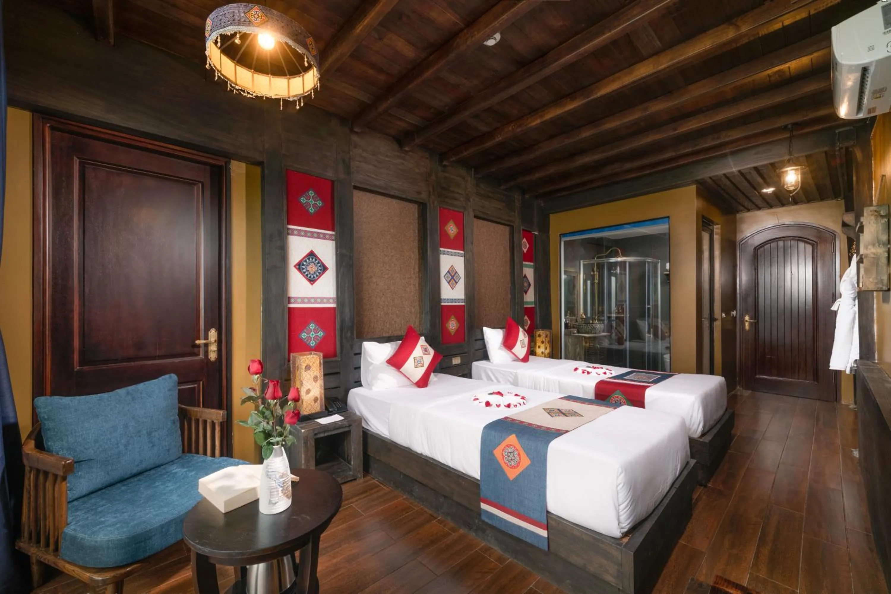 Photo of the whole room, Bed in The Mong Village Resort & Spa