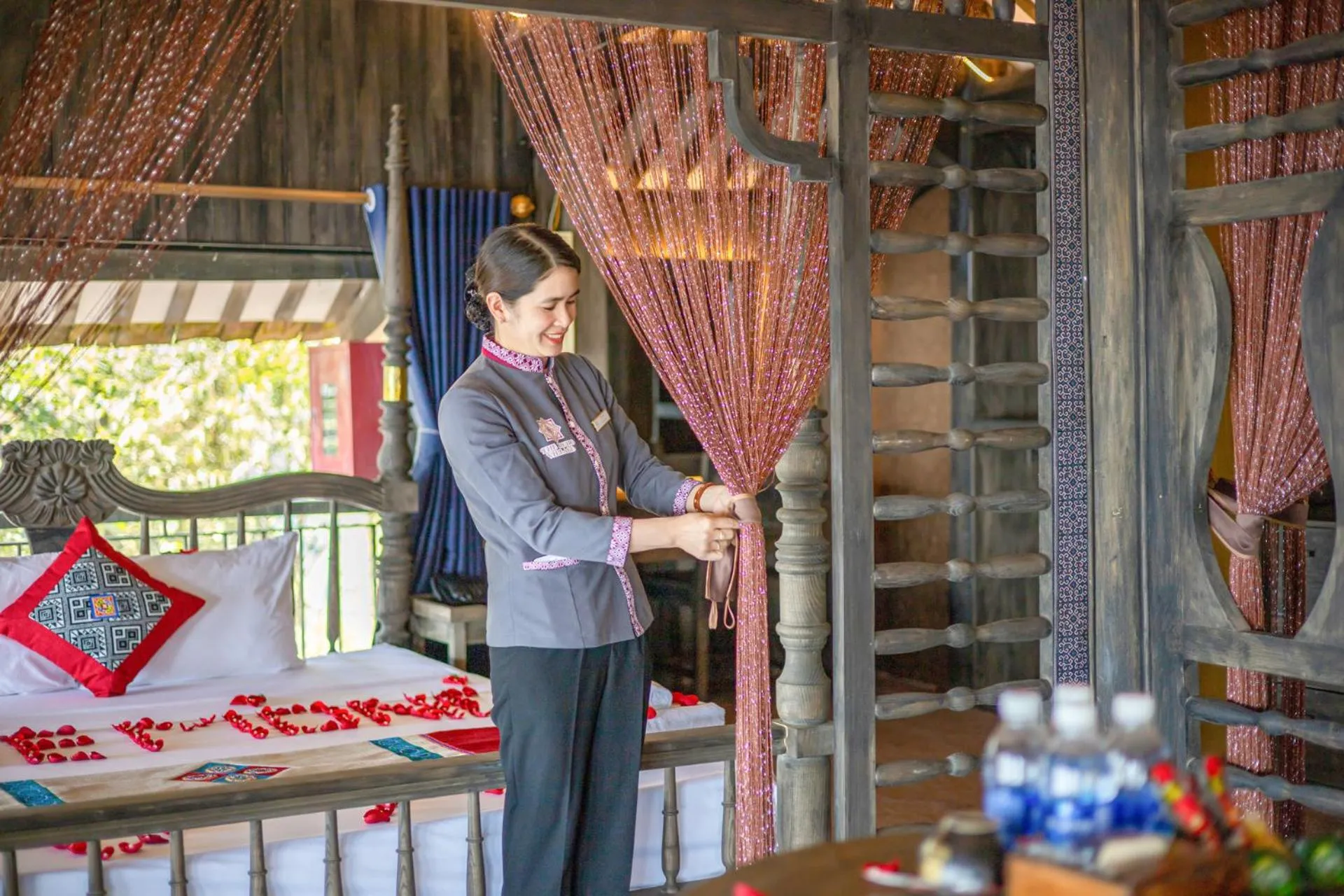 Staff in The Mong Village Resort & Spa