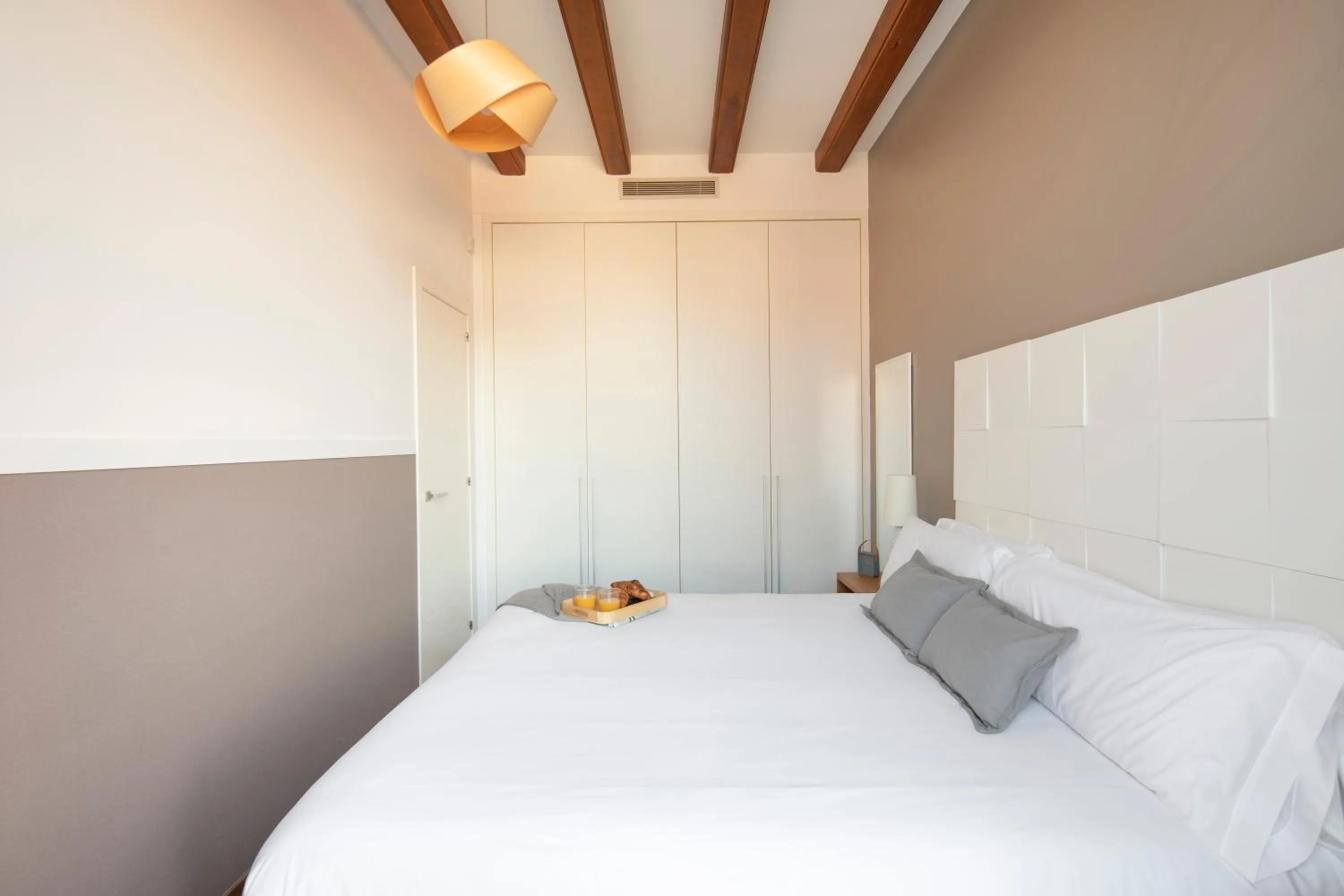 Bedroom, Bed in Aspasios Market Balconies Apartments