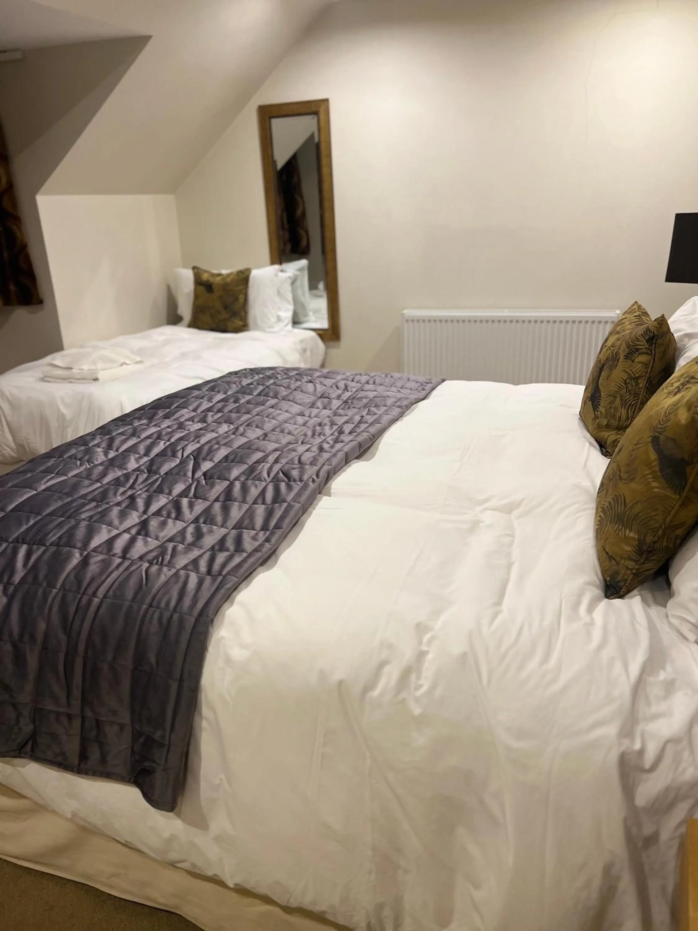 Bed in The Aberlour Hotel