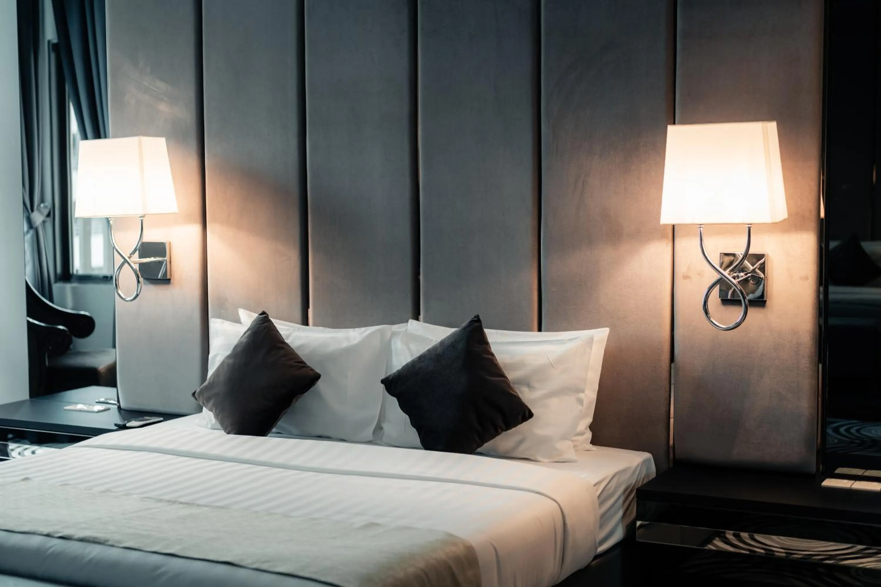 Bed in Le'venue Hotel