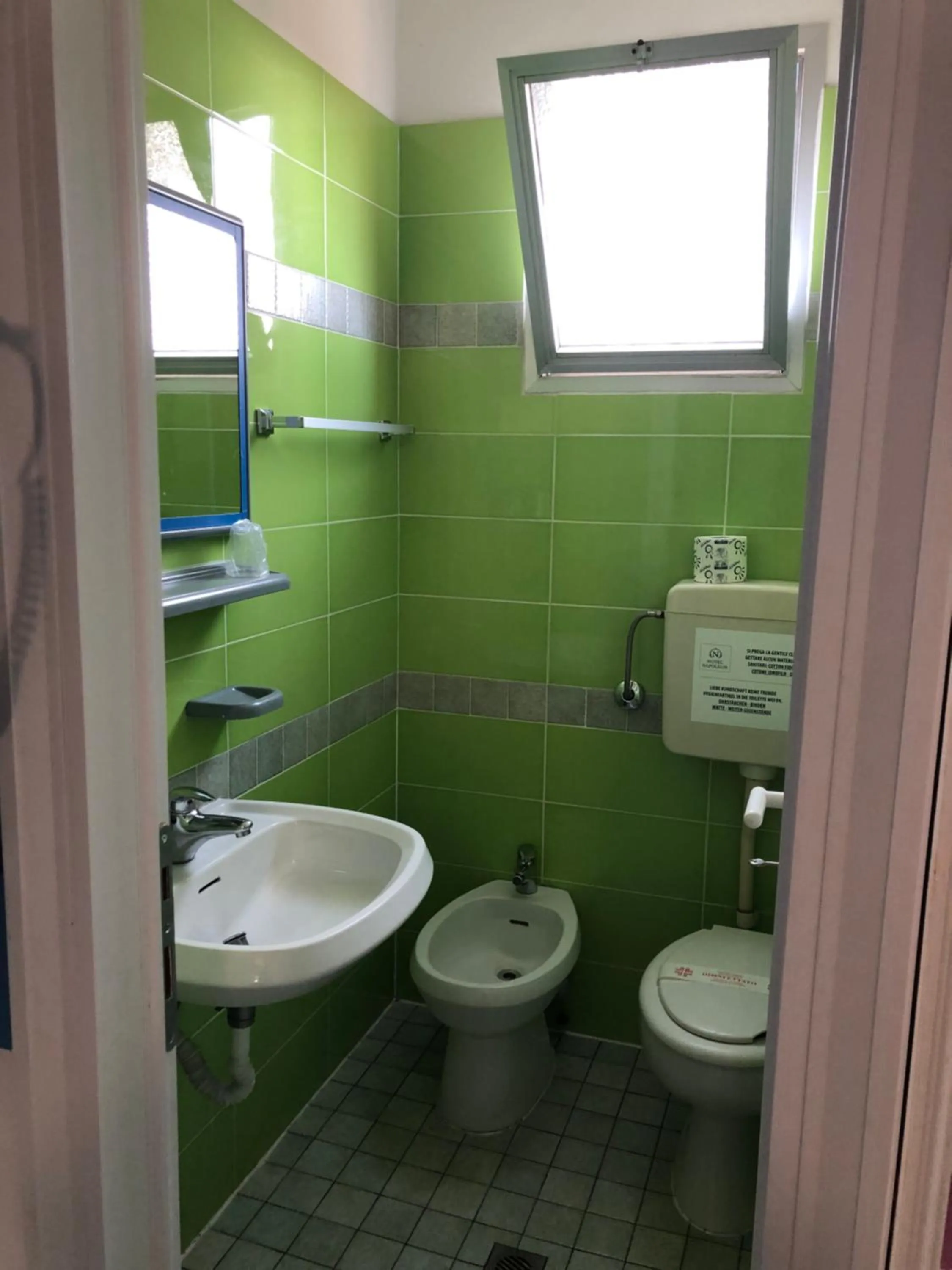 Toilet in Hotel Napoleon