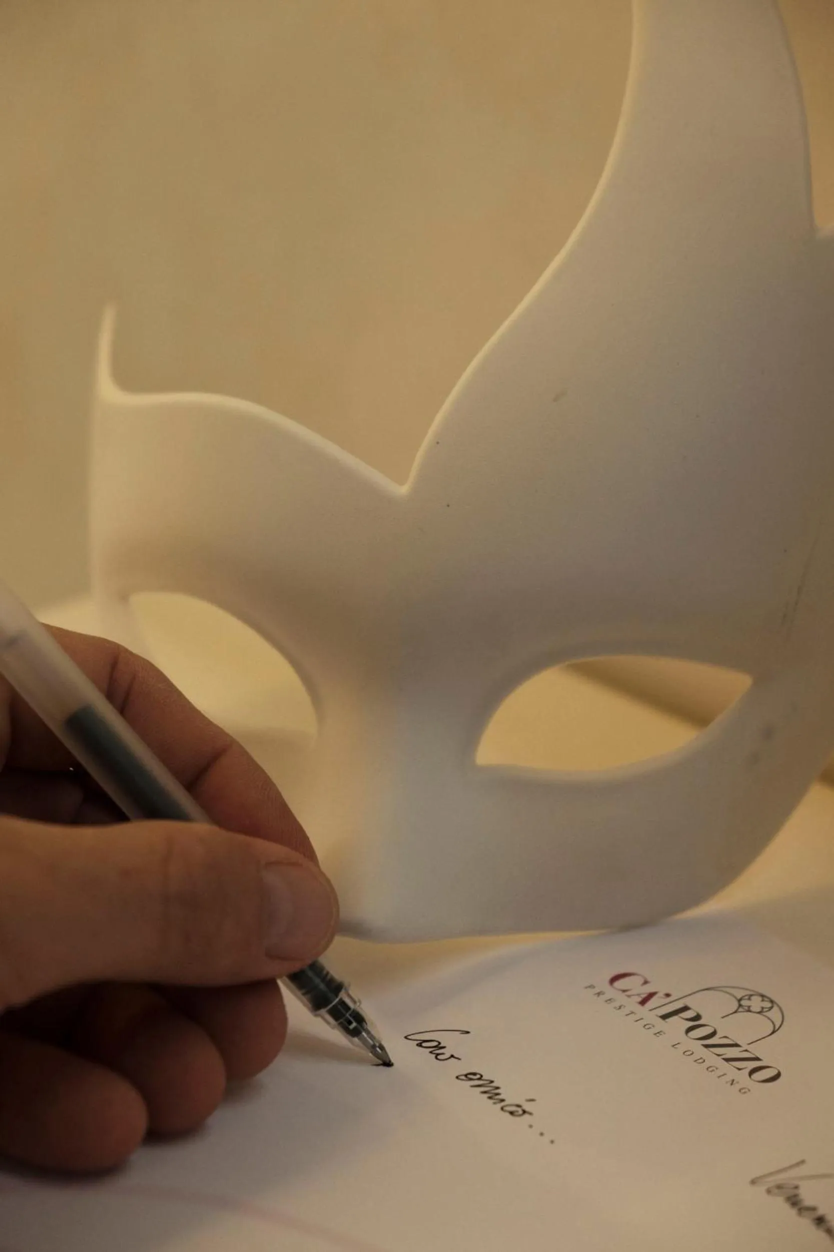 Decorative detail in Ca' Pozzo Inn