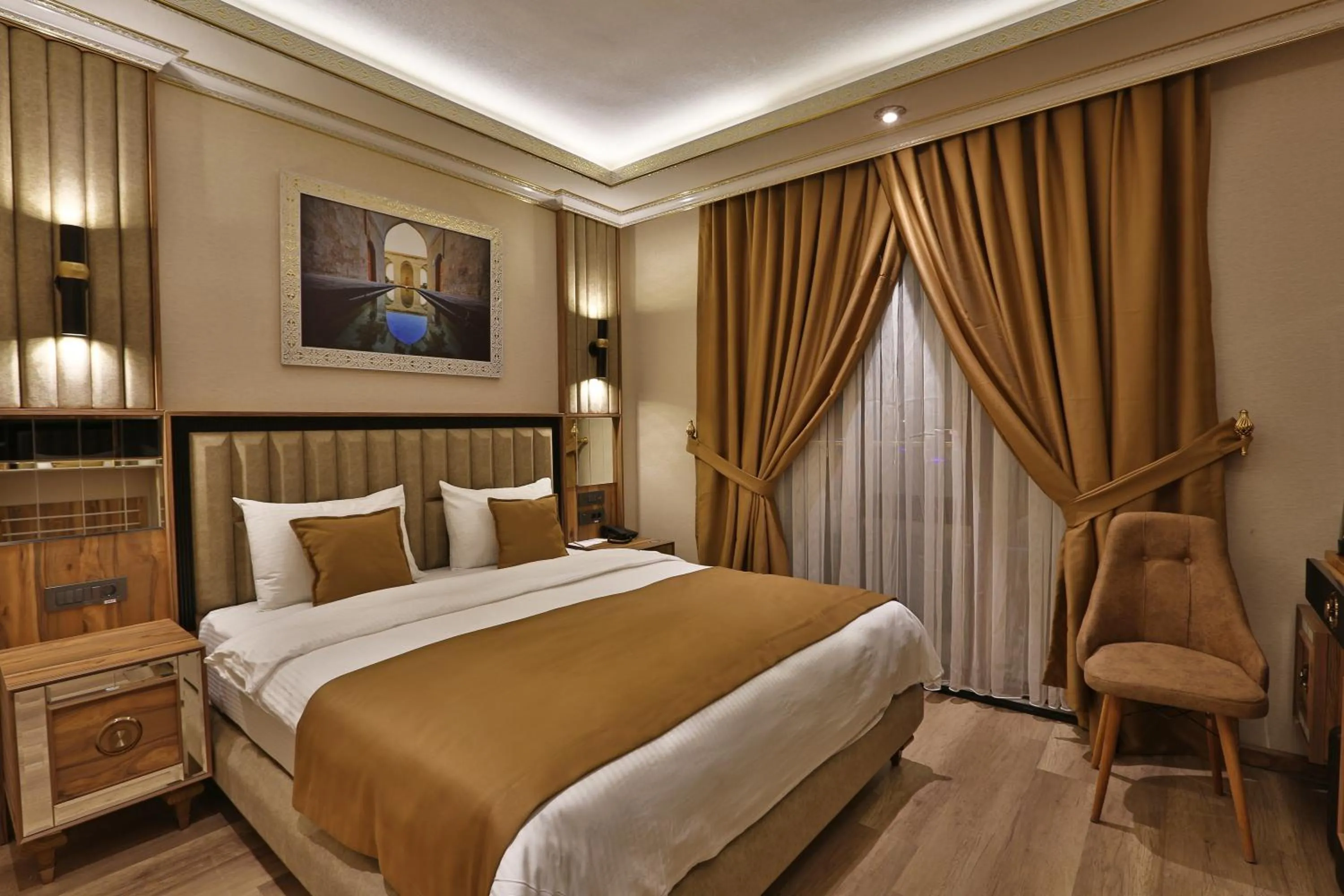 Bed in ANEMON MARDIN OTEL
