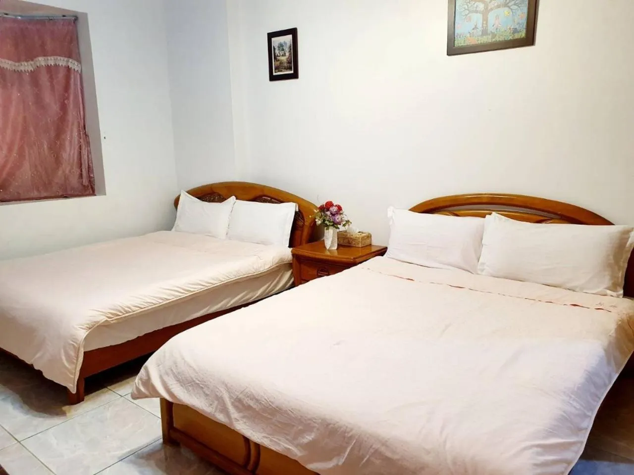 Bed in Yilan Xiang Feng Homestay