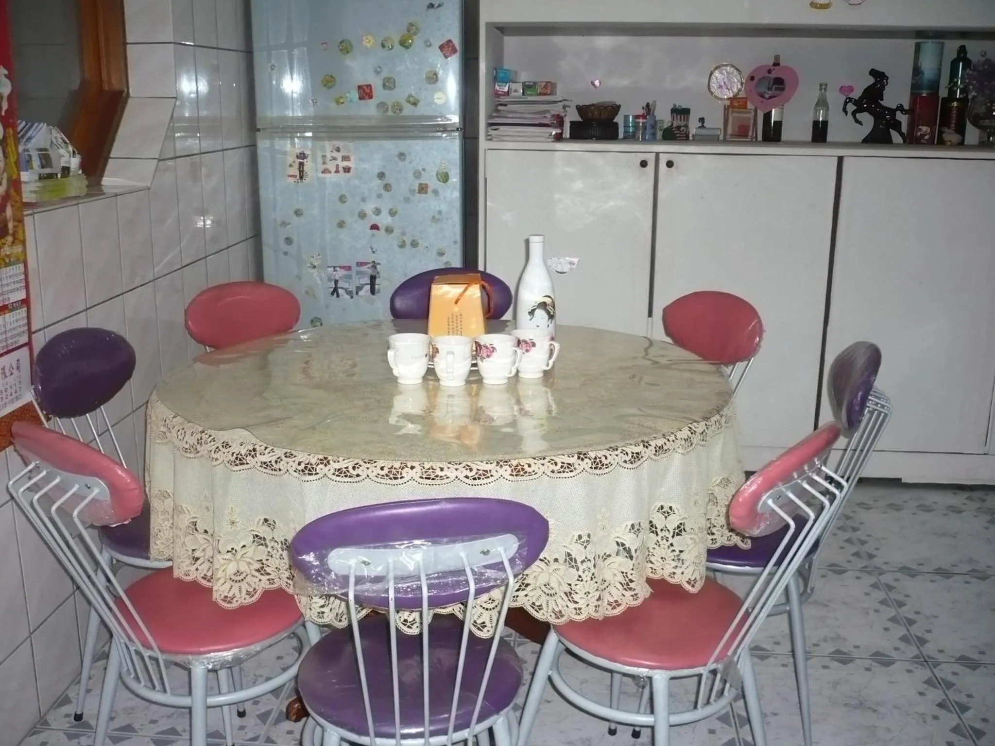 Kitchen or kitchenette in Yilan Xiang Feng Homestay