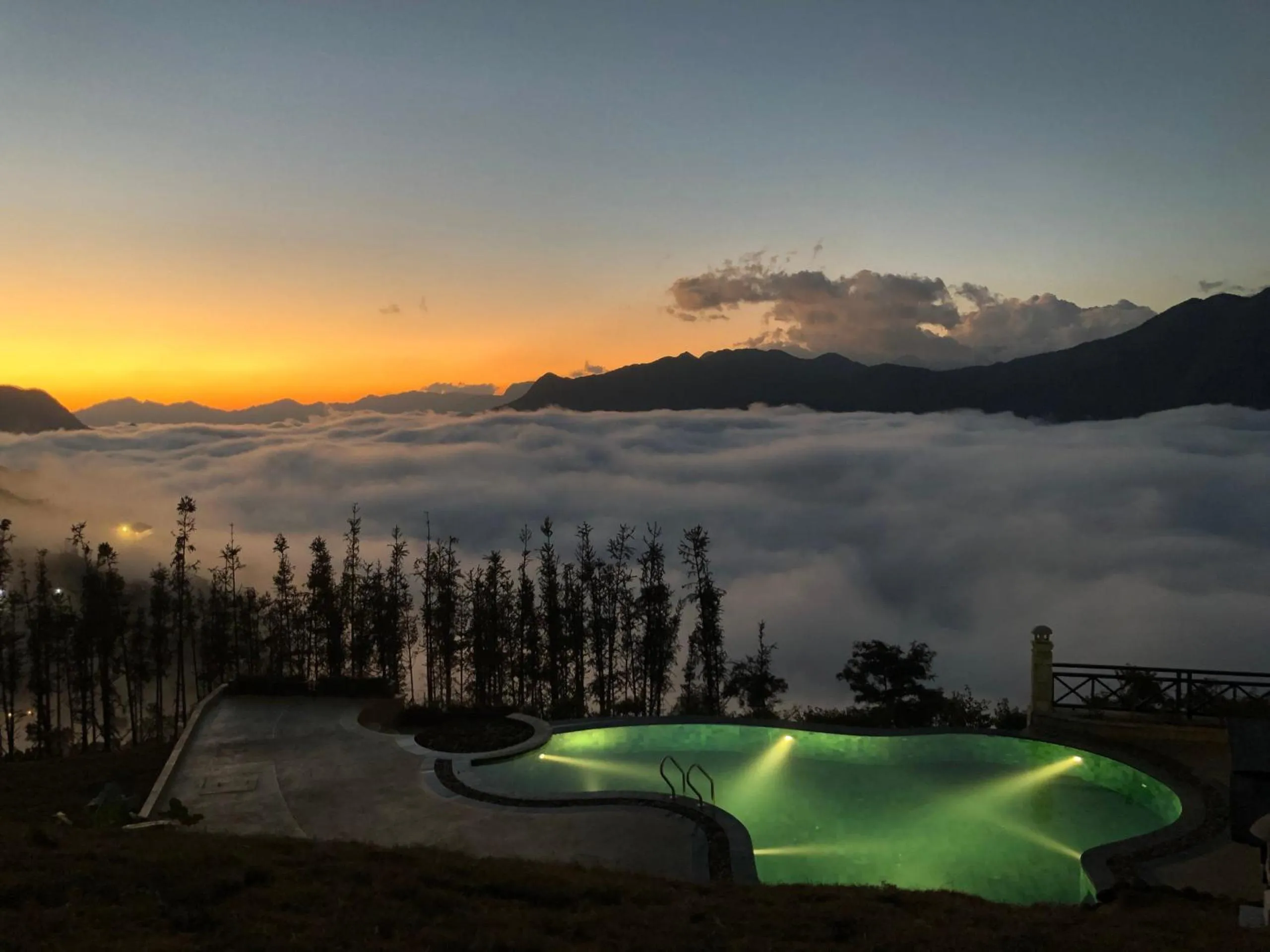 Swimming pool in Ville De Mont Mountain Resort