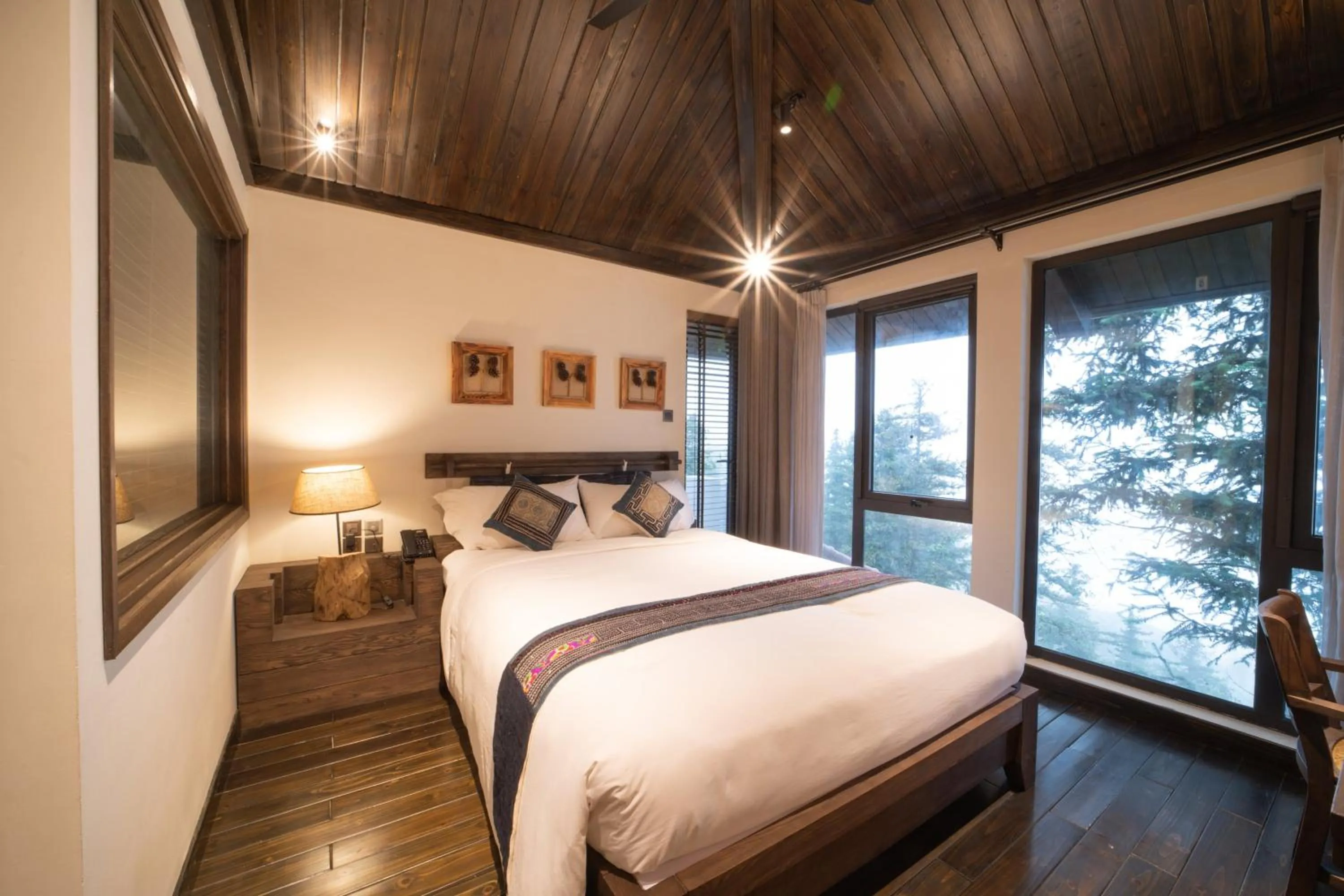 Bed in Ville De Mont Mountain Resort