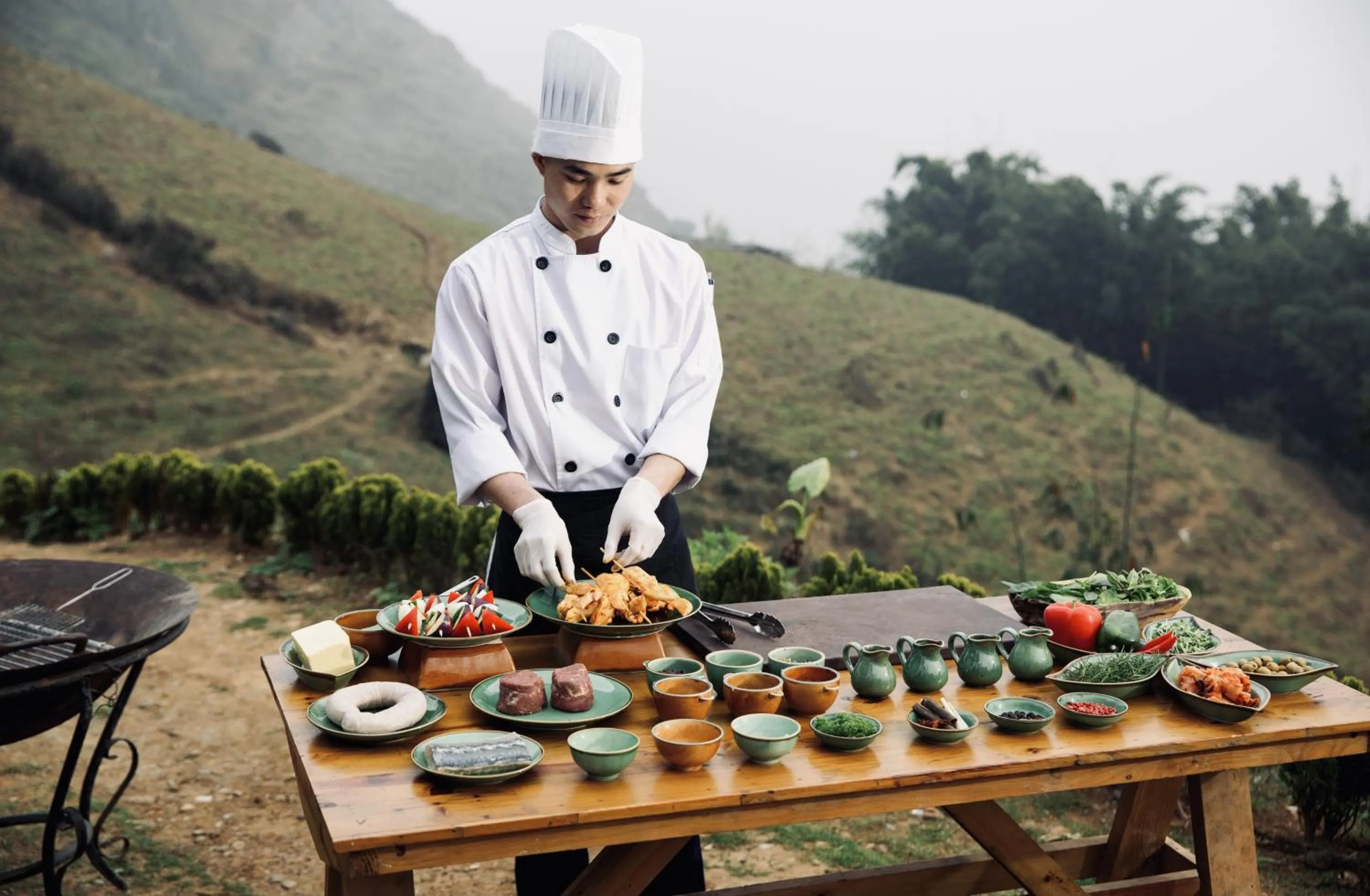 Food and drinks in Ville De Mont Mountain Resort