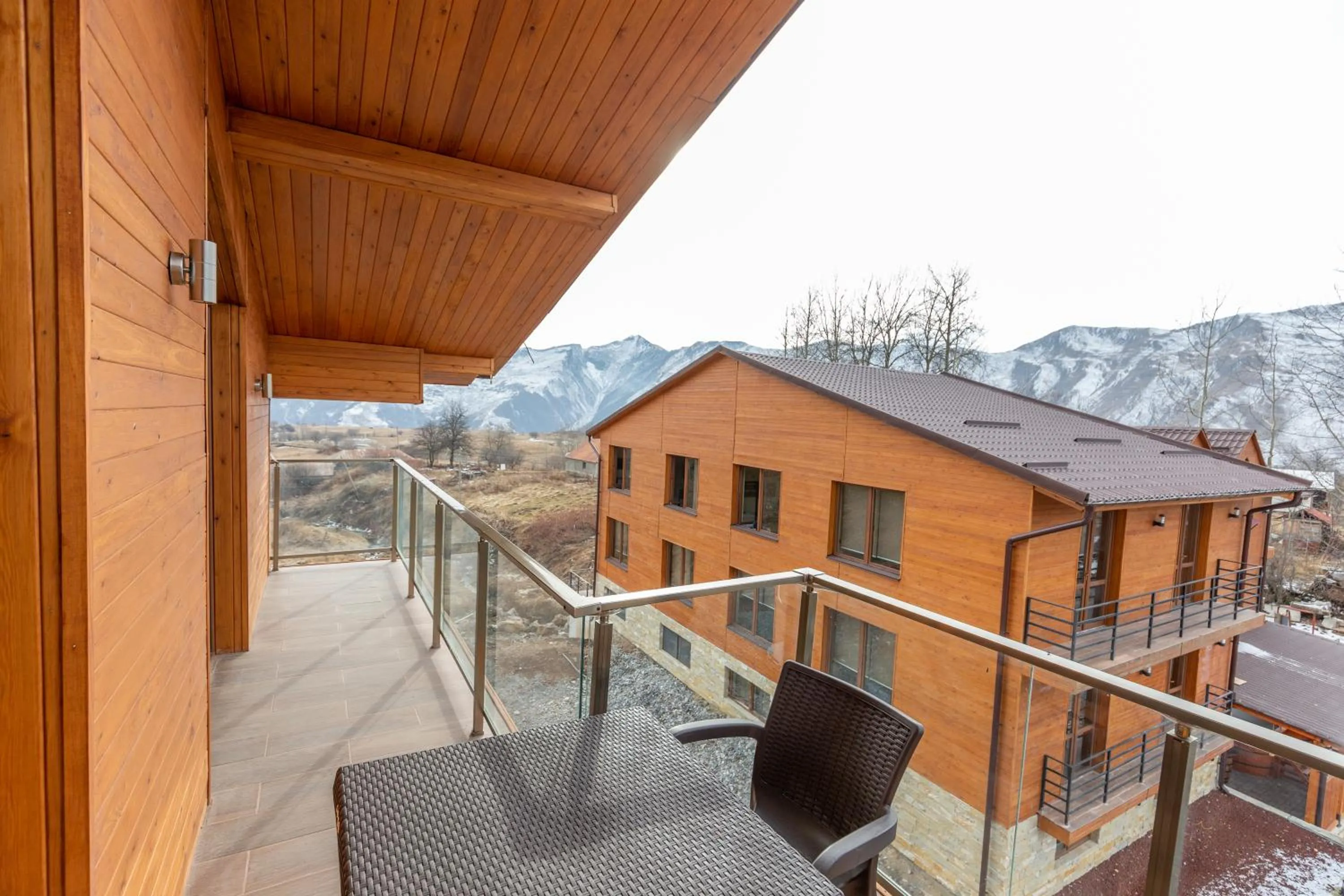 Balcony/Terrace in Pine Chalets by KA Group