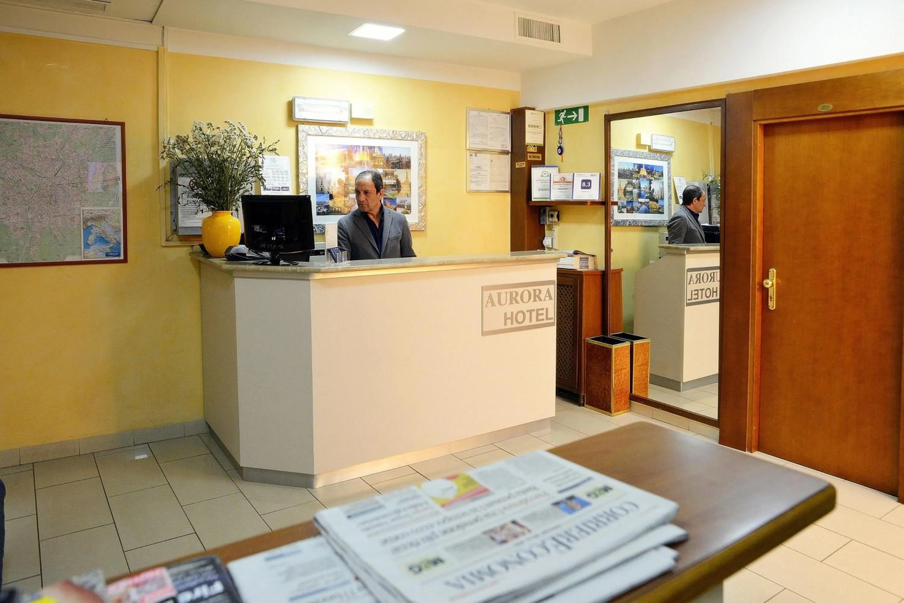 Staff in Hotel Aurora