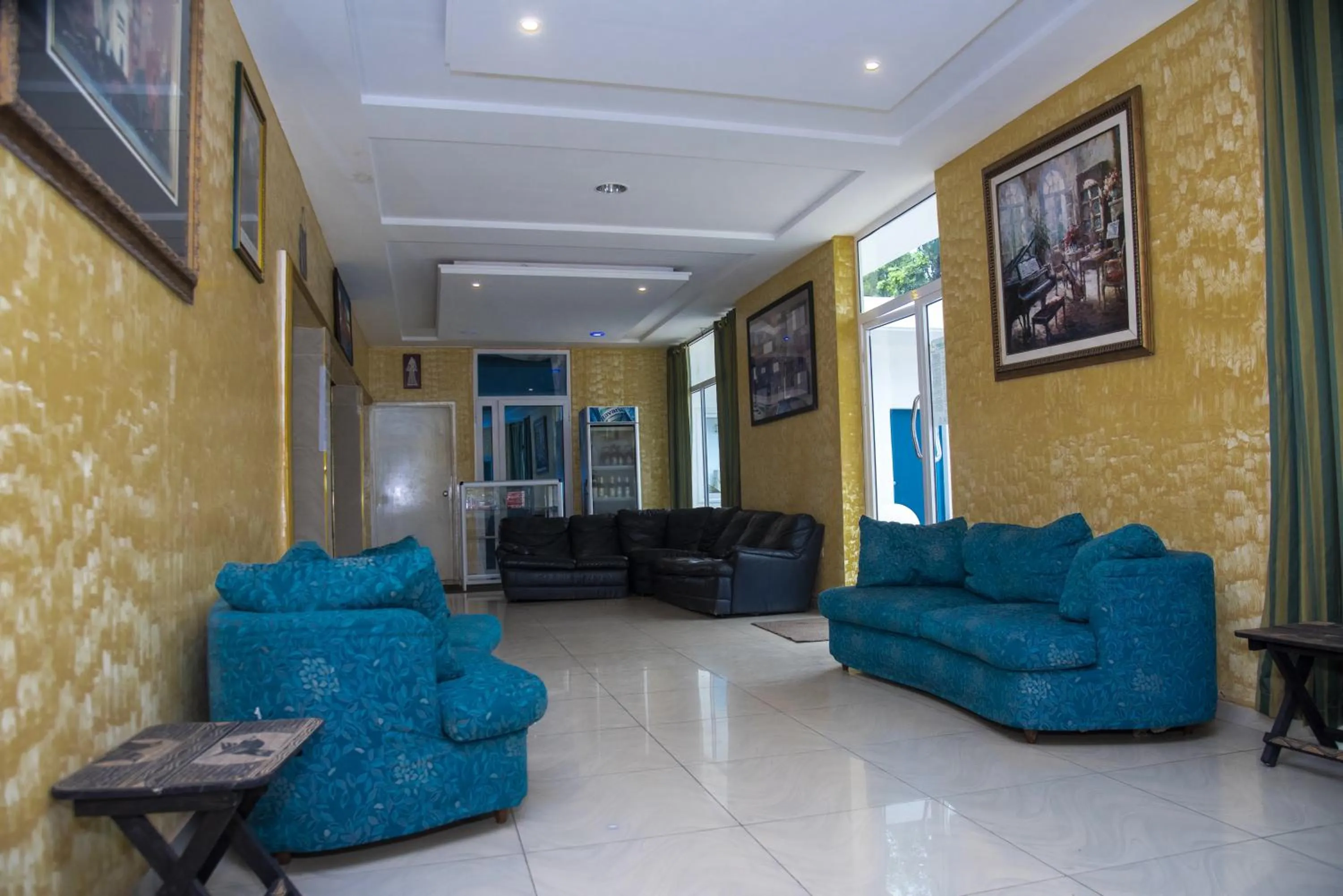 Lobby or reception in Hôtel Saint Lazaros