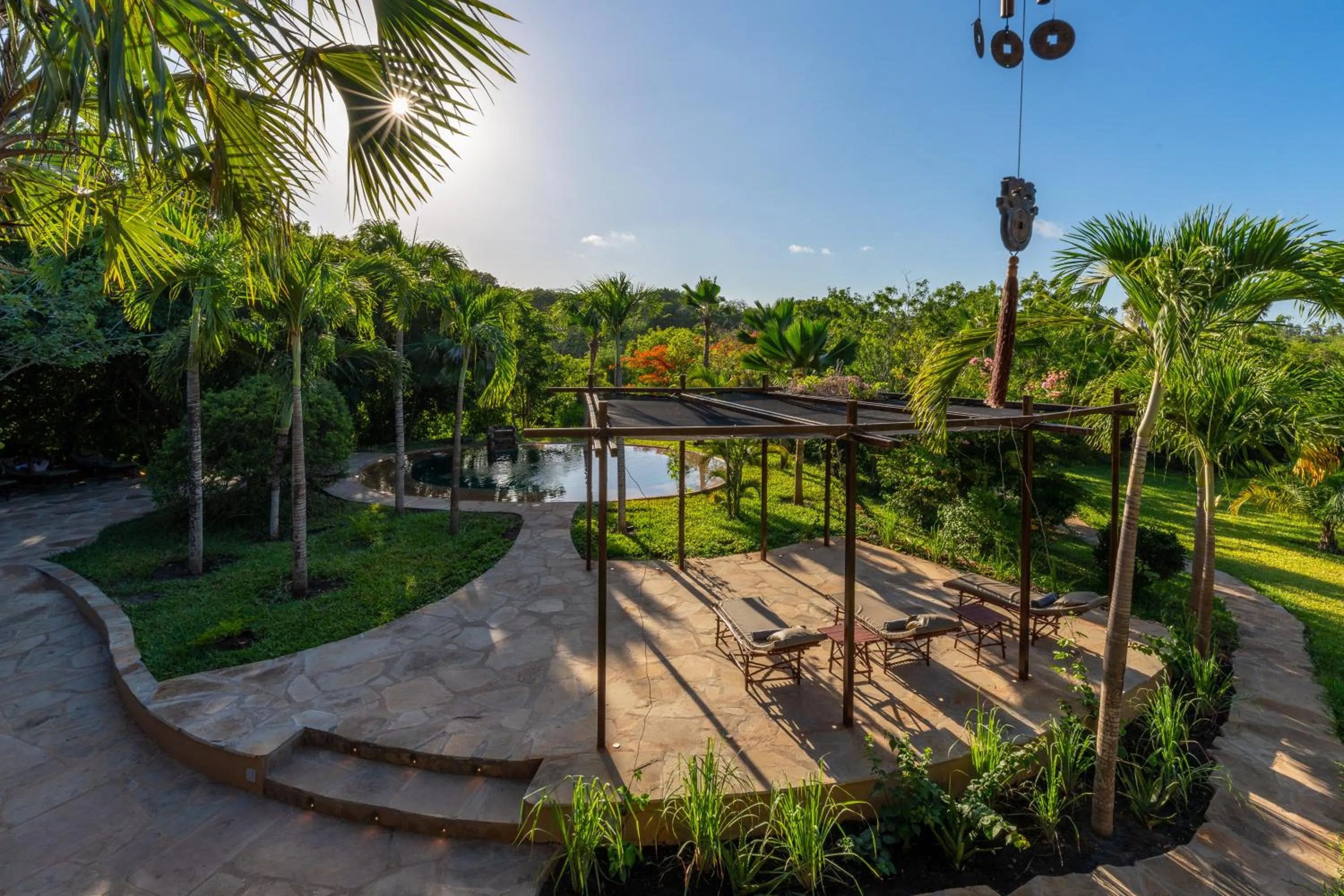 Garden in Tombo House