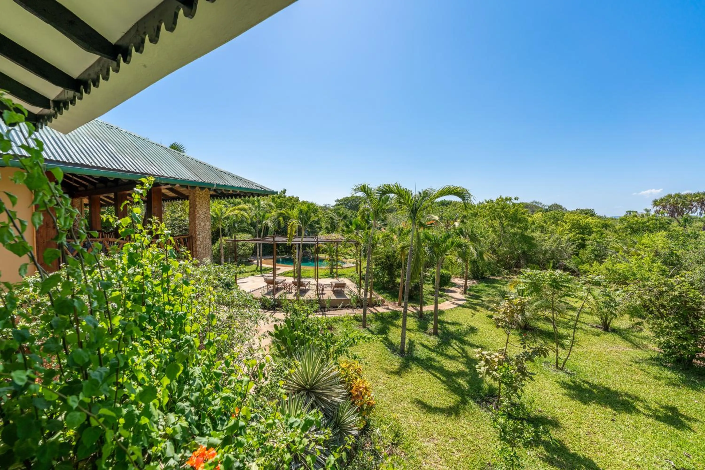 Natural landscape in Tombo House