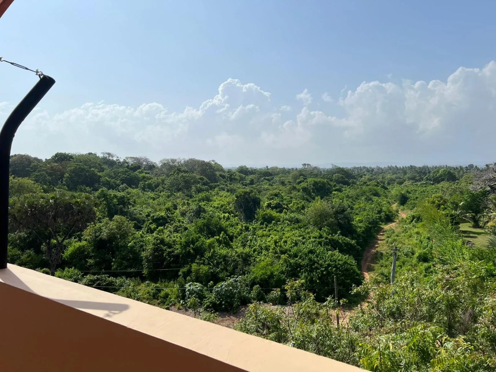 Natural landscape in Tombo House