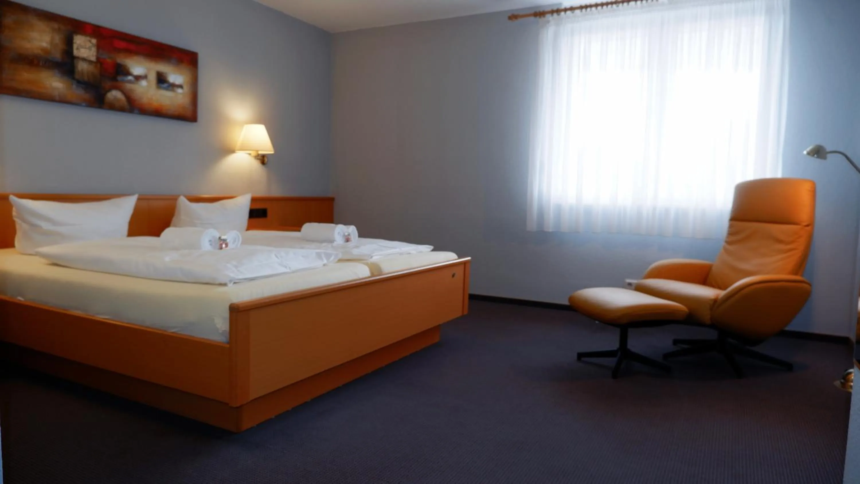 Photo of the whole room, Bed in Hotel Meilchen