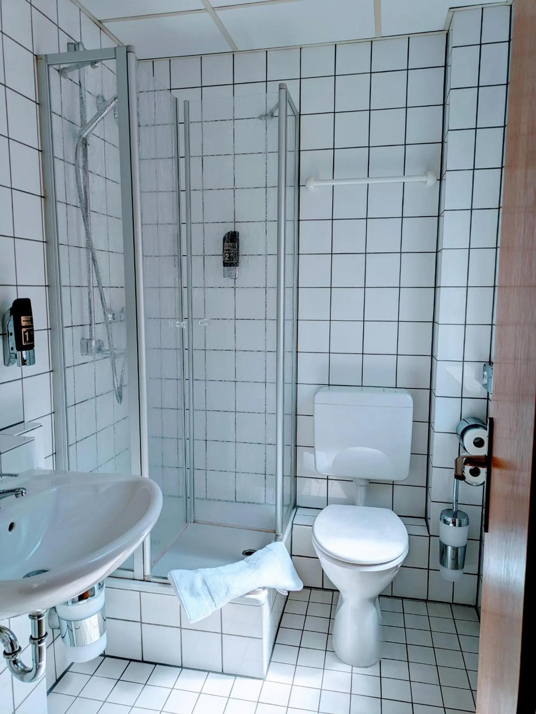 Bathroom in Hotel Walzwerk