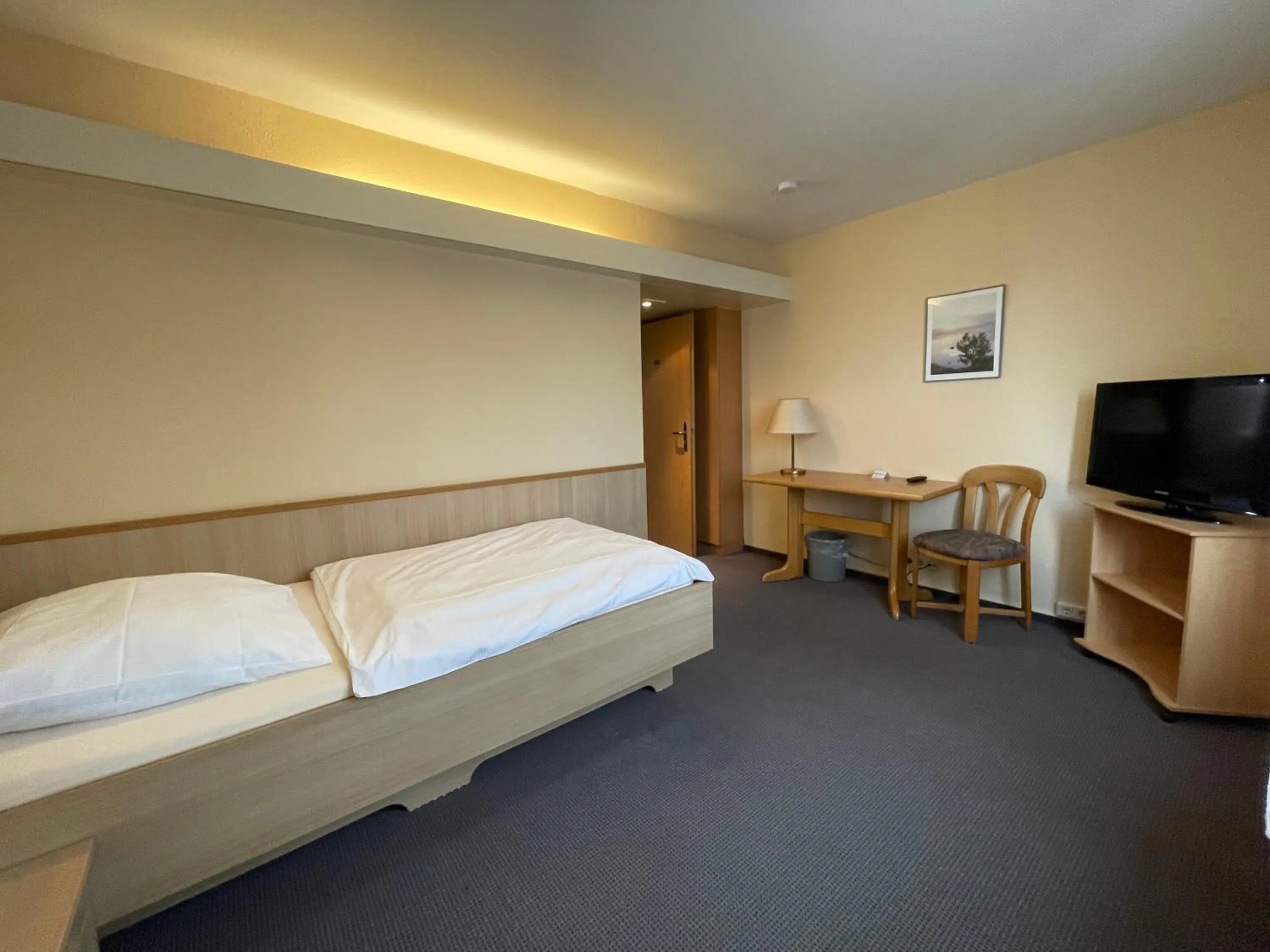 Bedroom, Bed in Hotel Meilchen