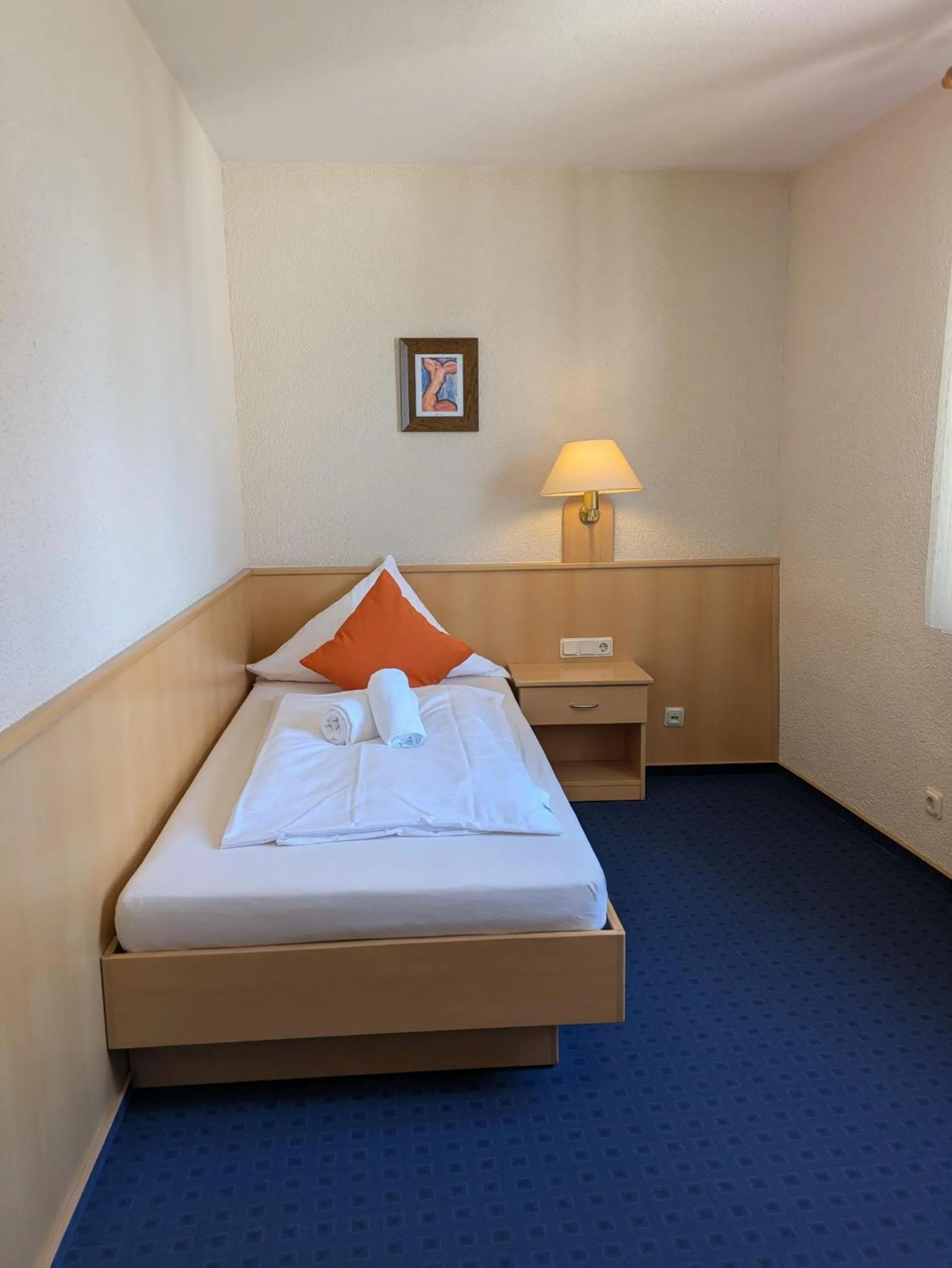 Bed in Hotel Walzwerk