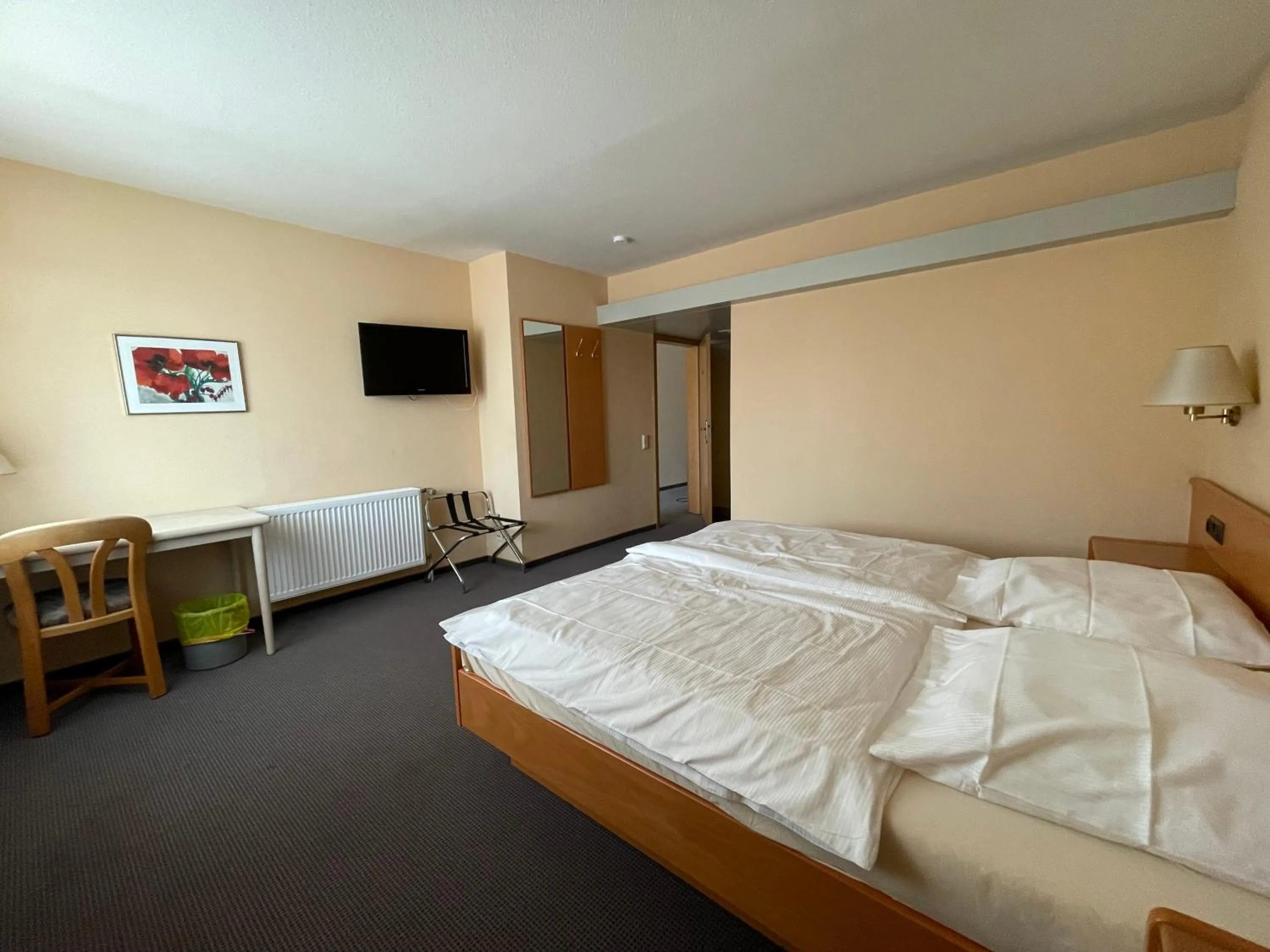 Photo of the whole room, Bed in Hotel Meilchen