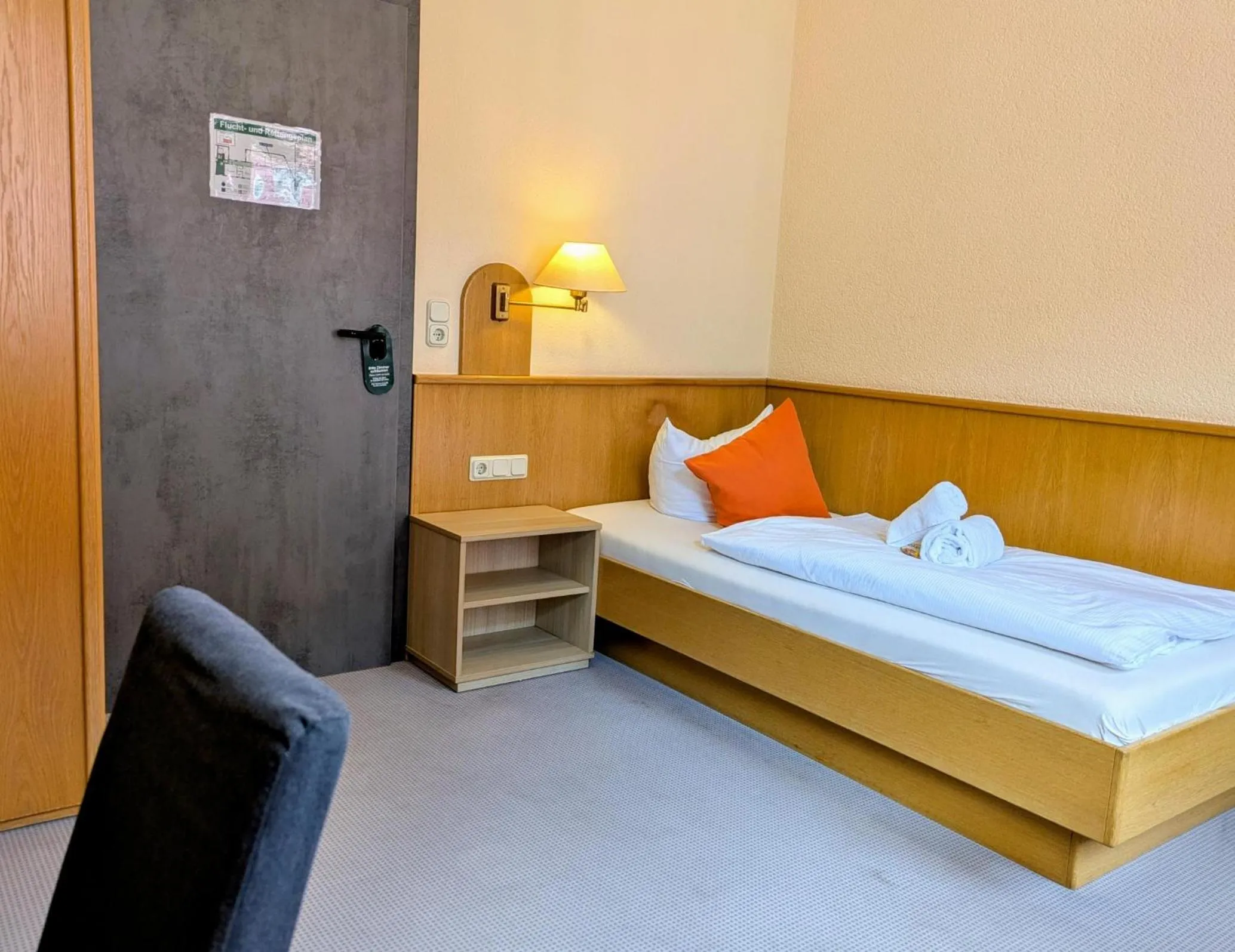 Bed in Hotel Walzwerk