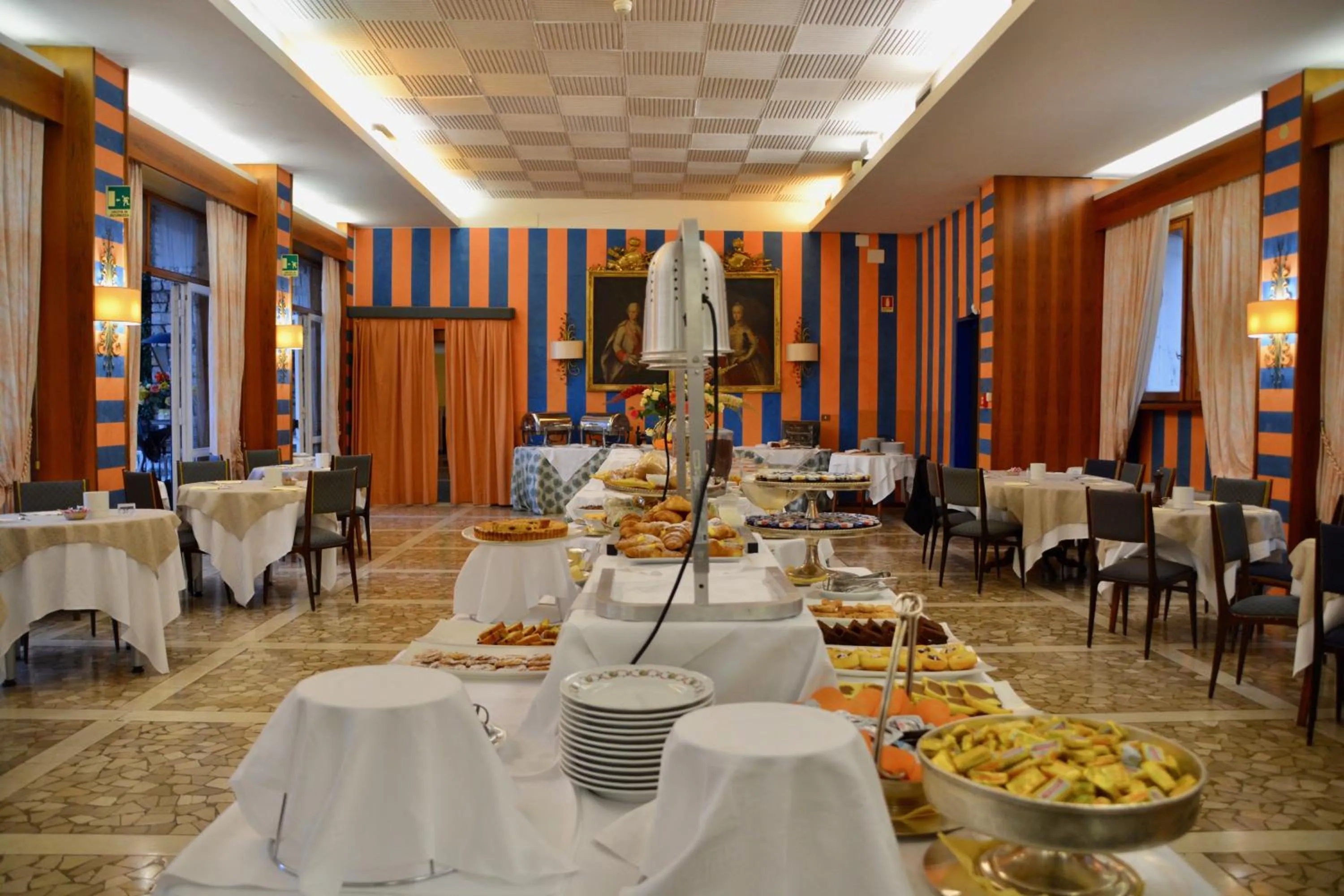 Breakfast in Grand Hotel Tamerici & Principe