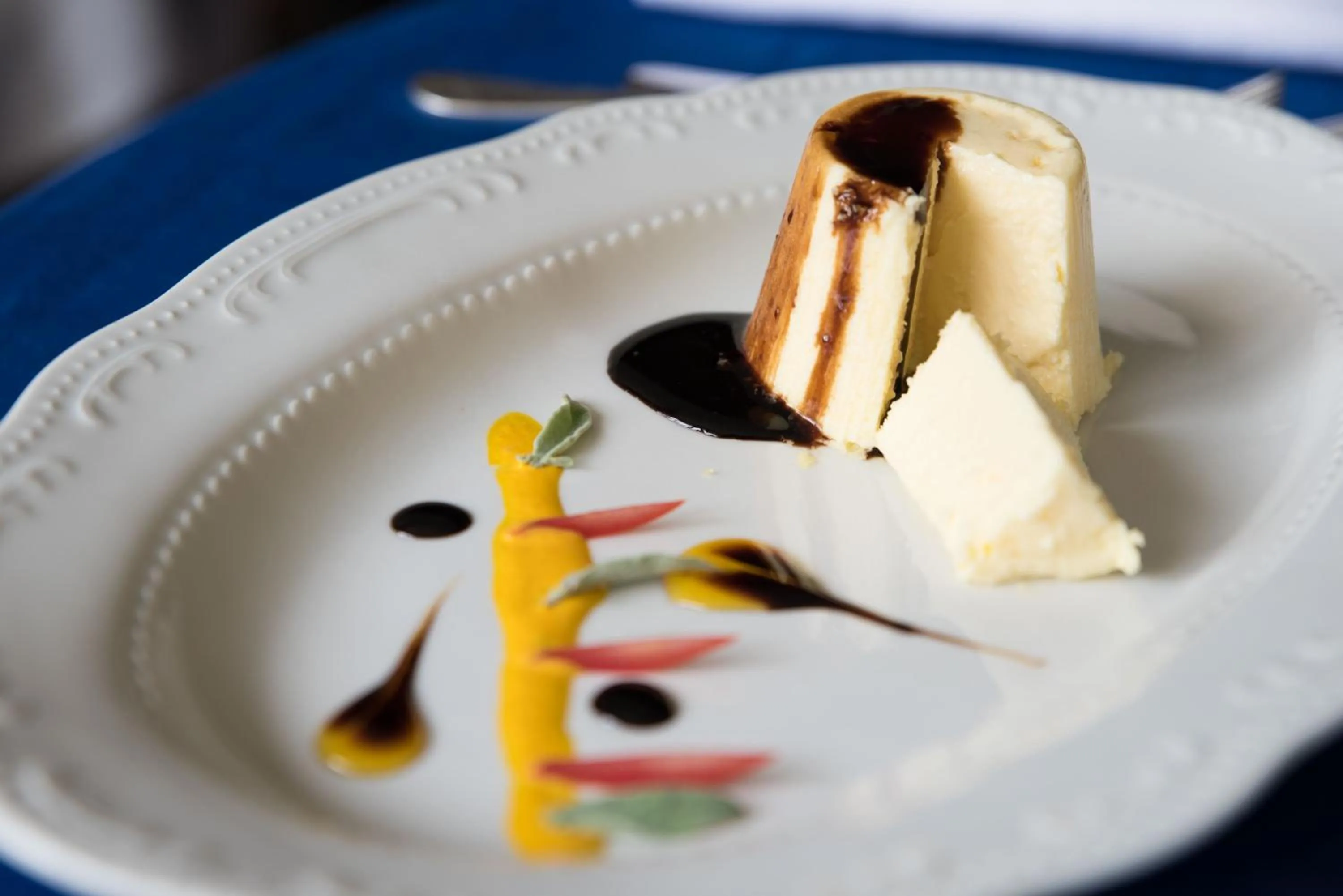 Food close-up in Grand Hotel Tamerici & Principe