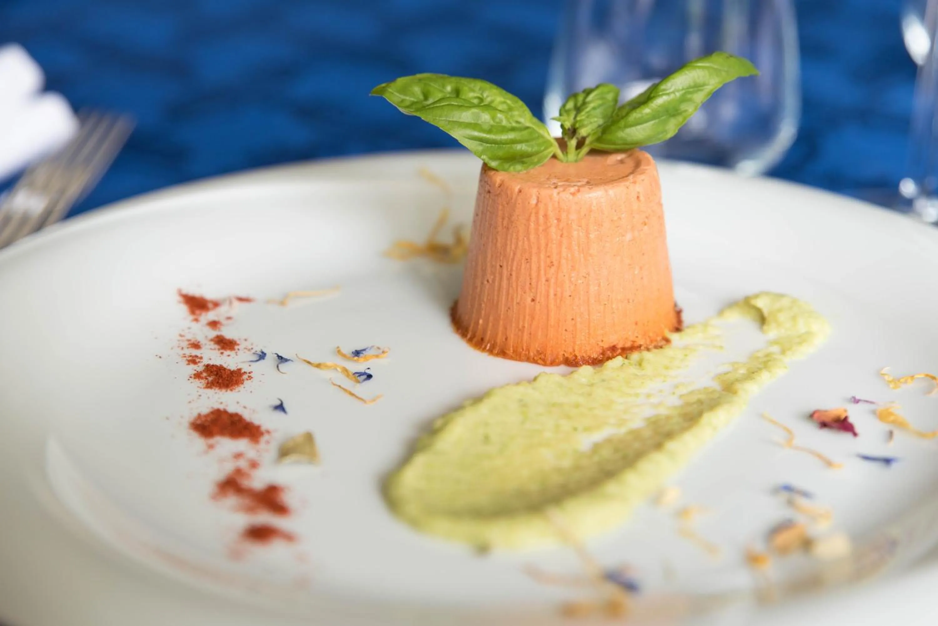 Food close-up in Grand Hotel Tamerici & Principe