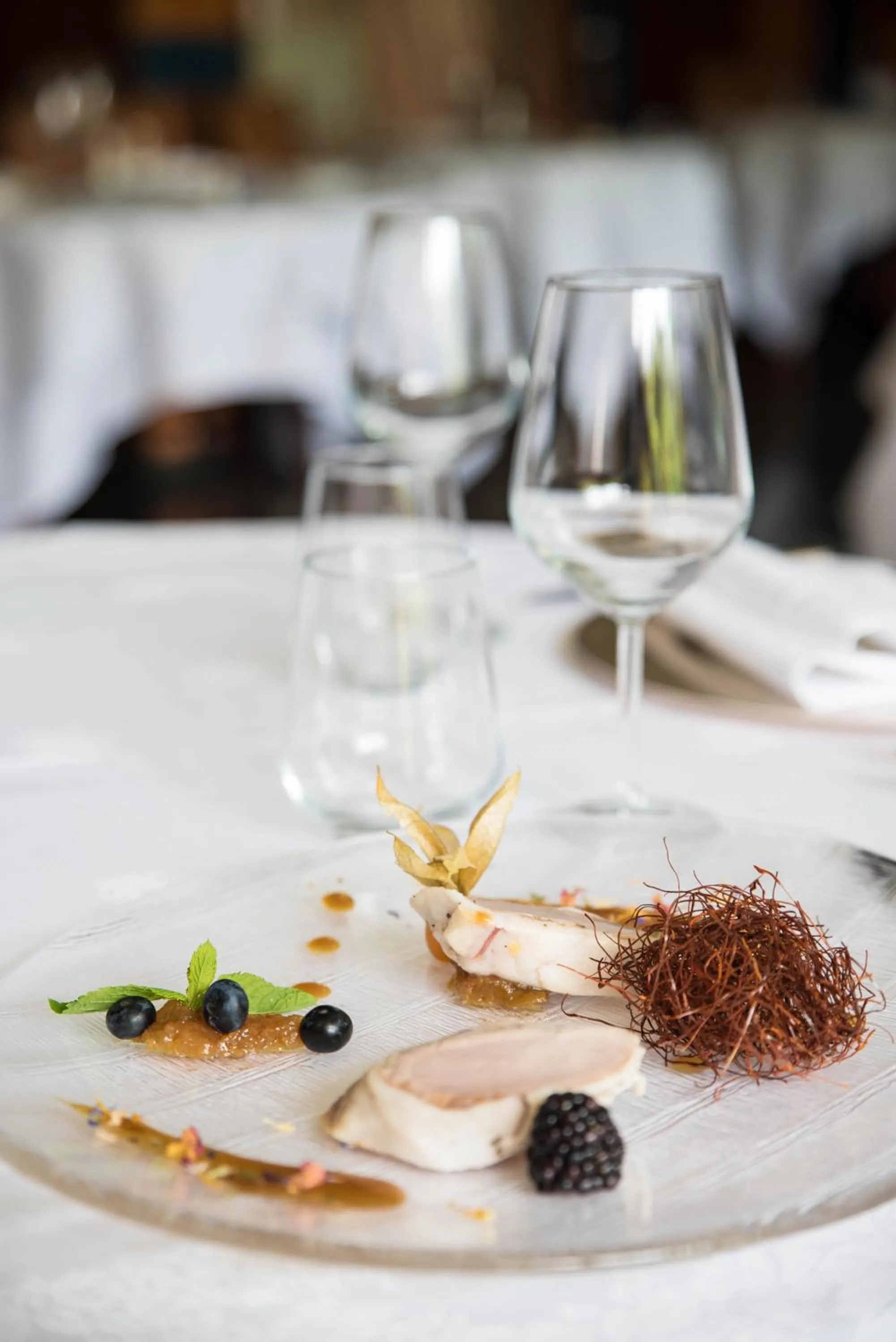 Food close-up in Grand Hotel Tamerici & Principe