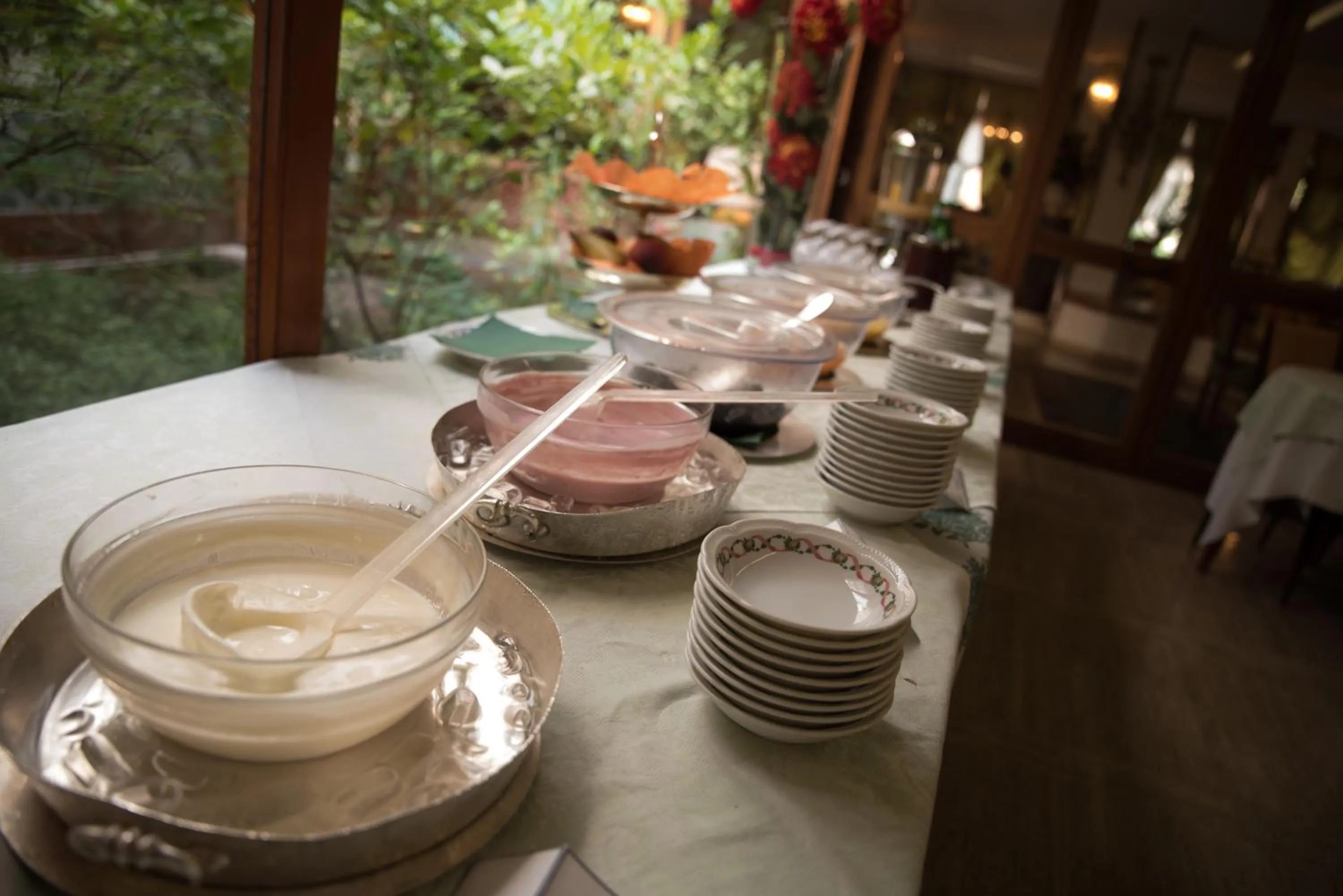 Italian breakfast in Grand Hotel Tamerici & Principe