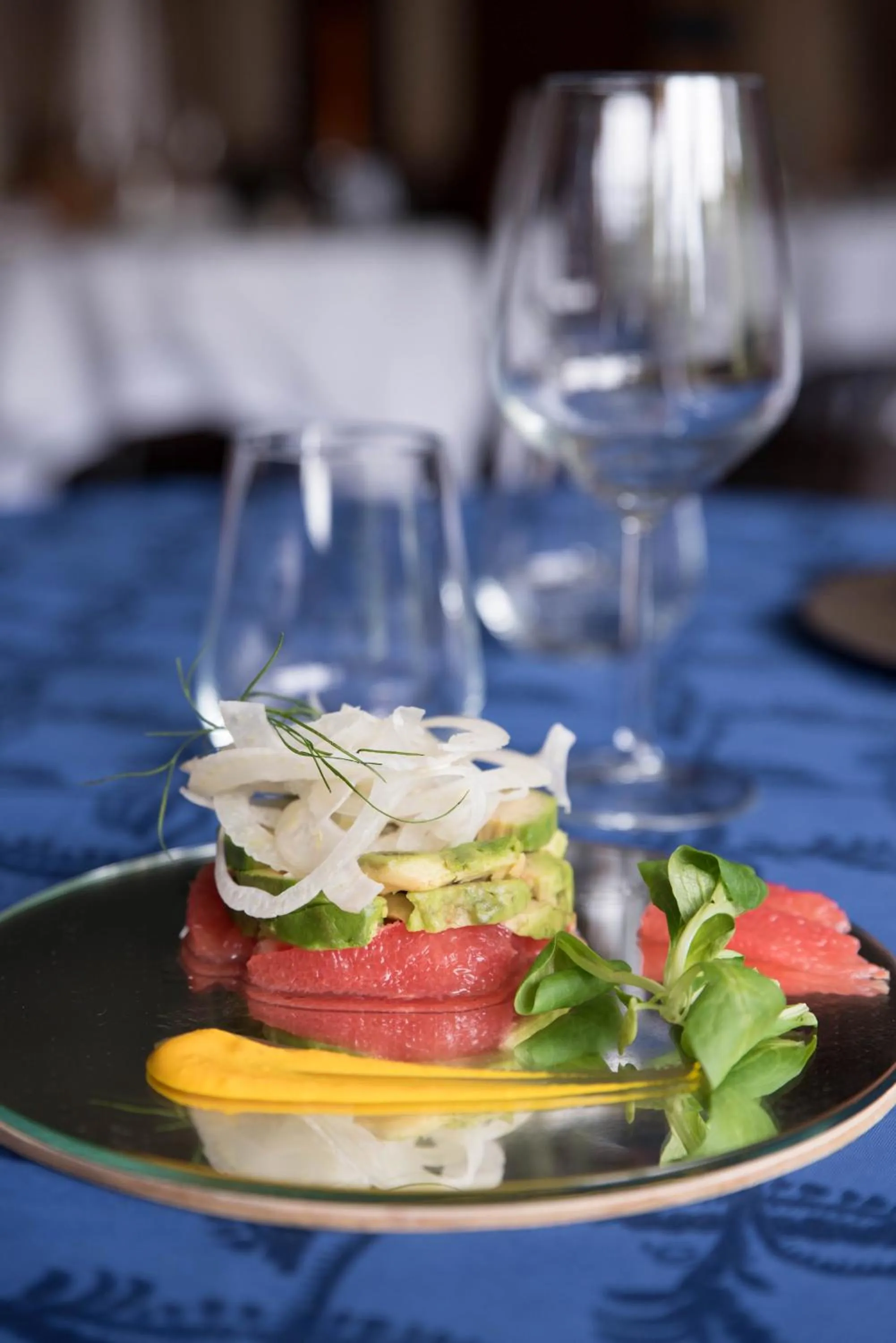 Food close-up in Grand Hotel Tamerici & Principe