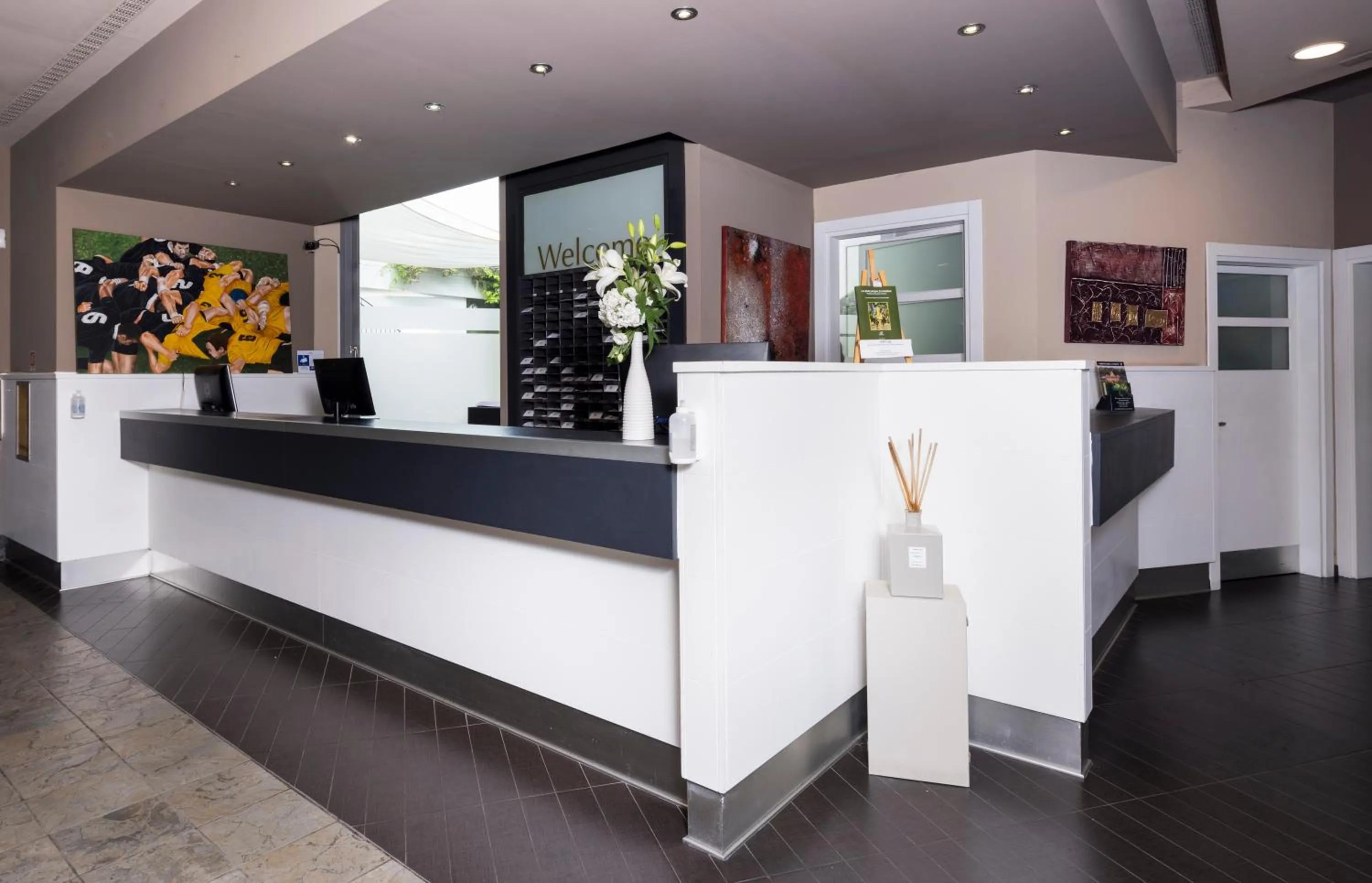 Lobby or reception in Hotel Parma & Congressi