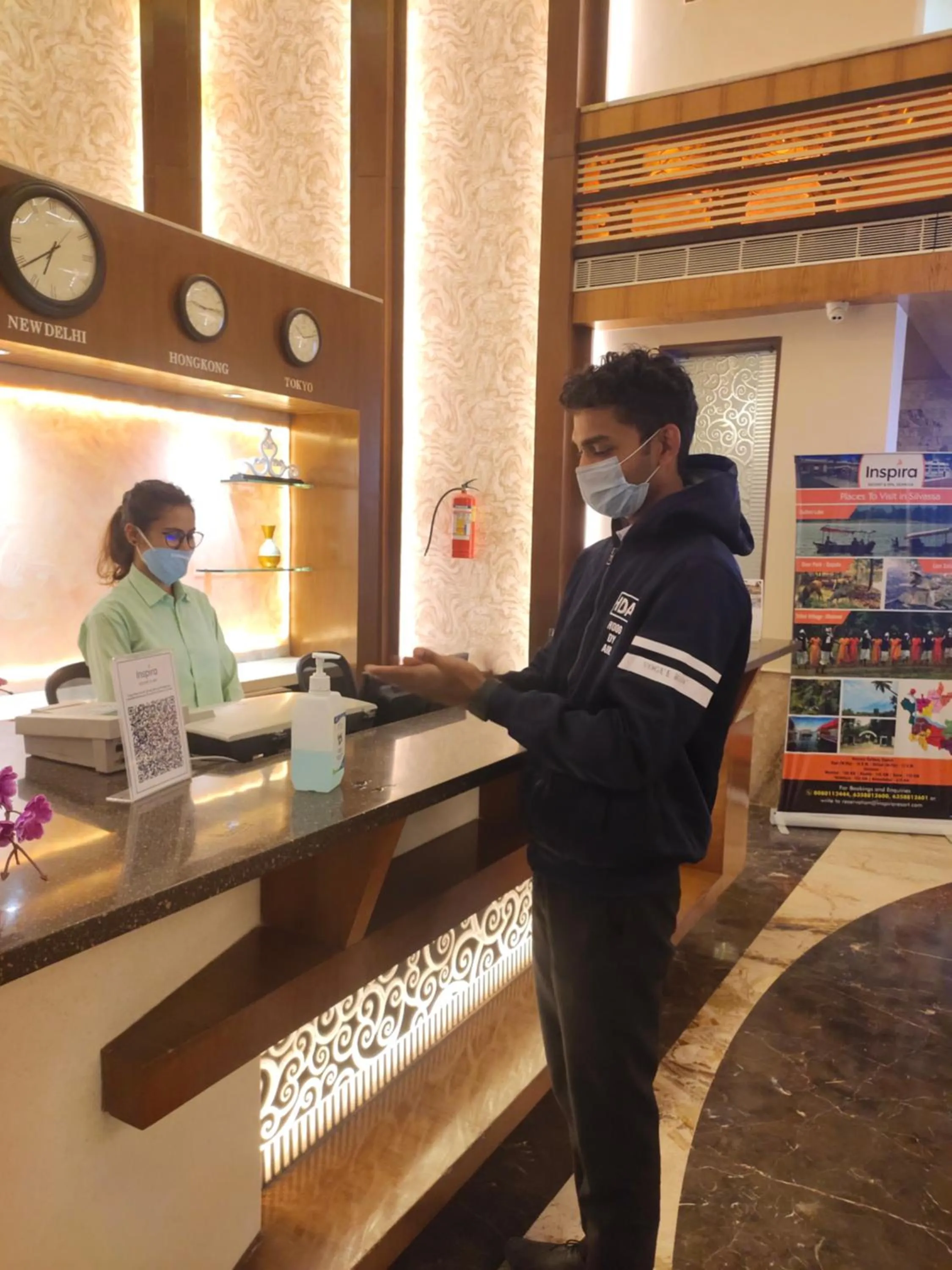 Staff in Inspira Resort