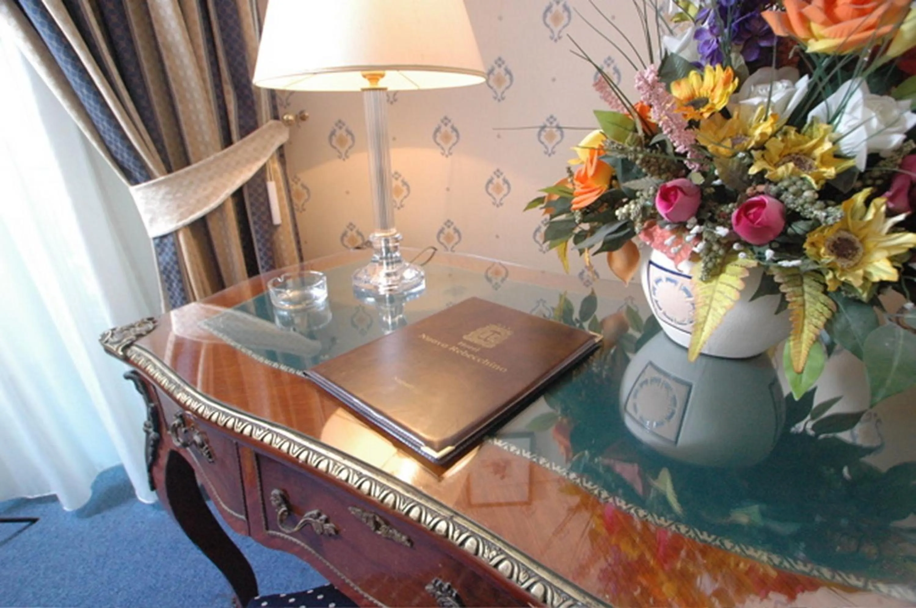 Decorative detail in Hotel Nuovo Rebecchino