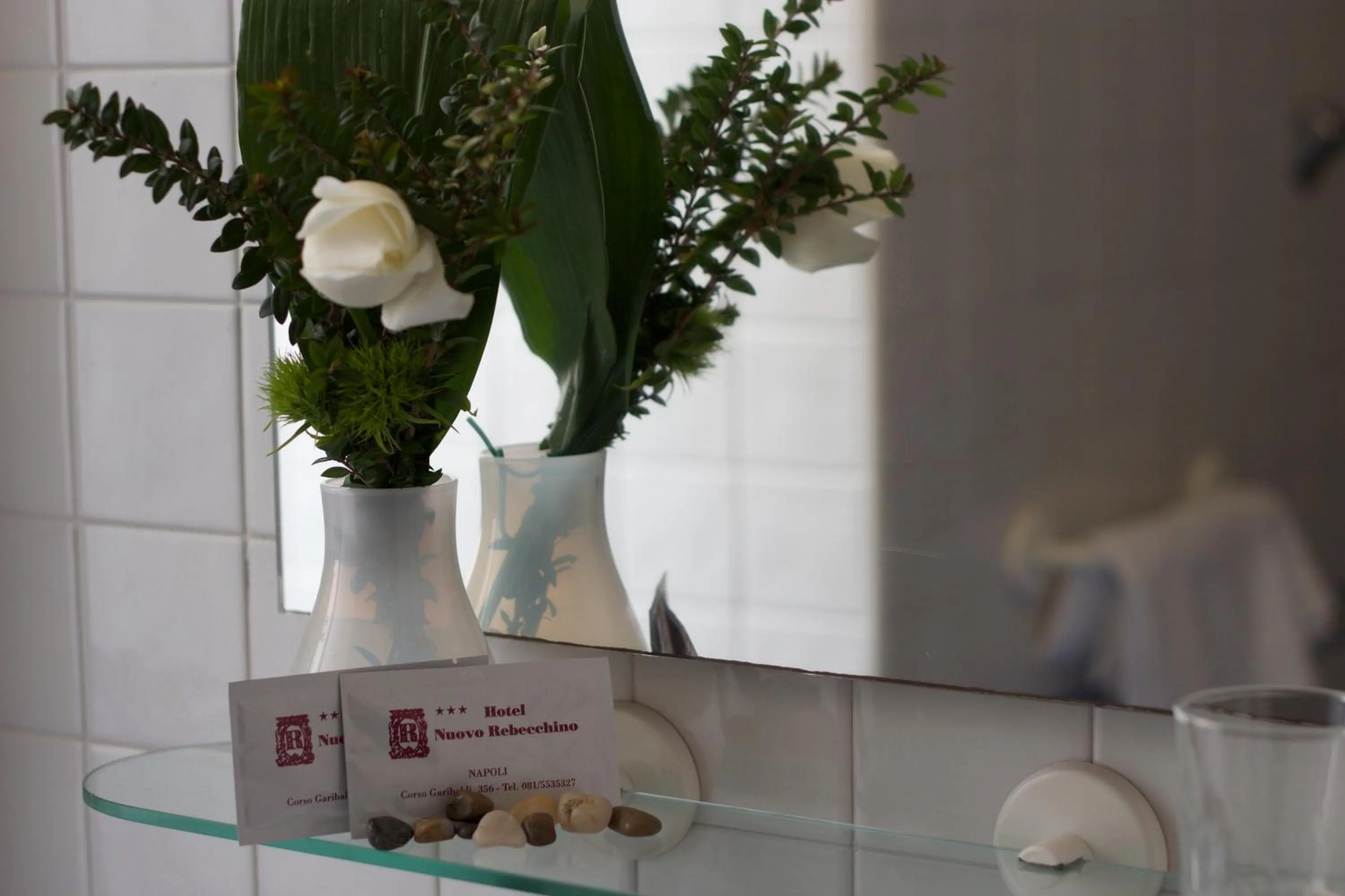 Bathroom in Hotel Nuovo Rebecchino