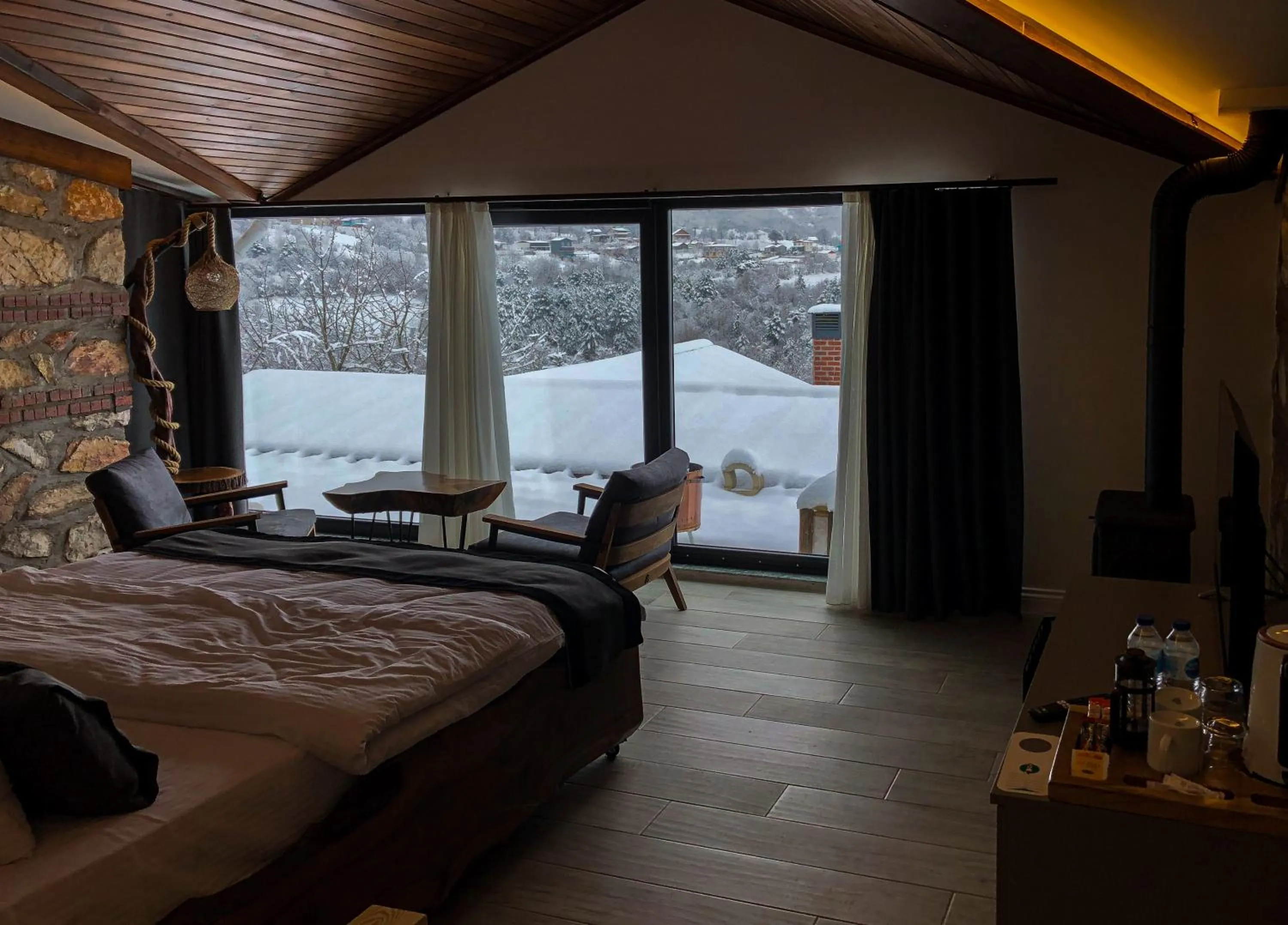 View (from property/room), Bed in Masklavi