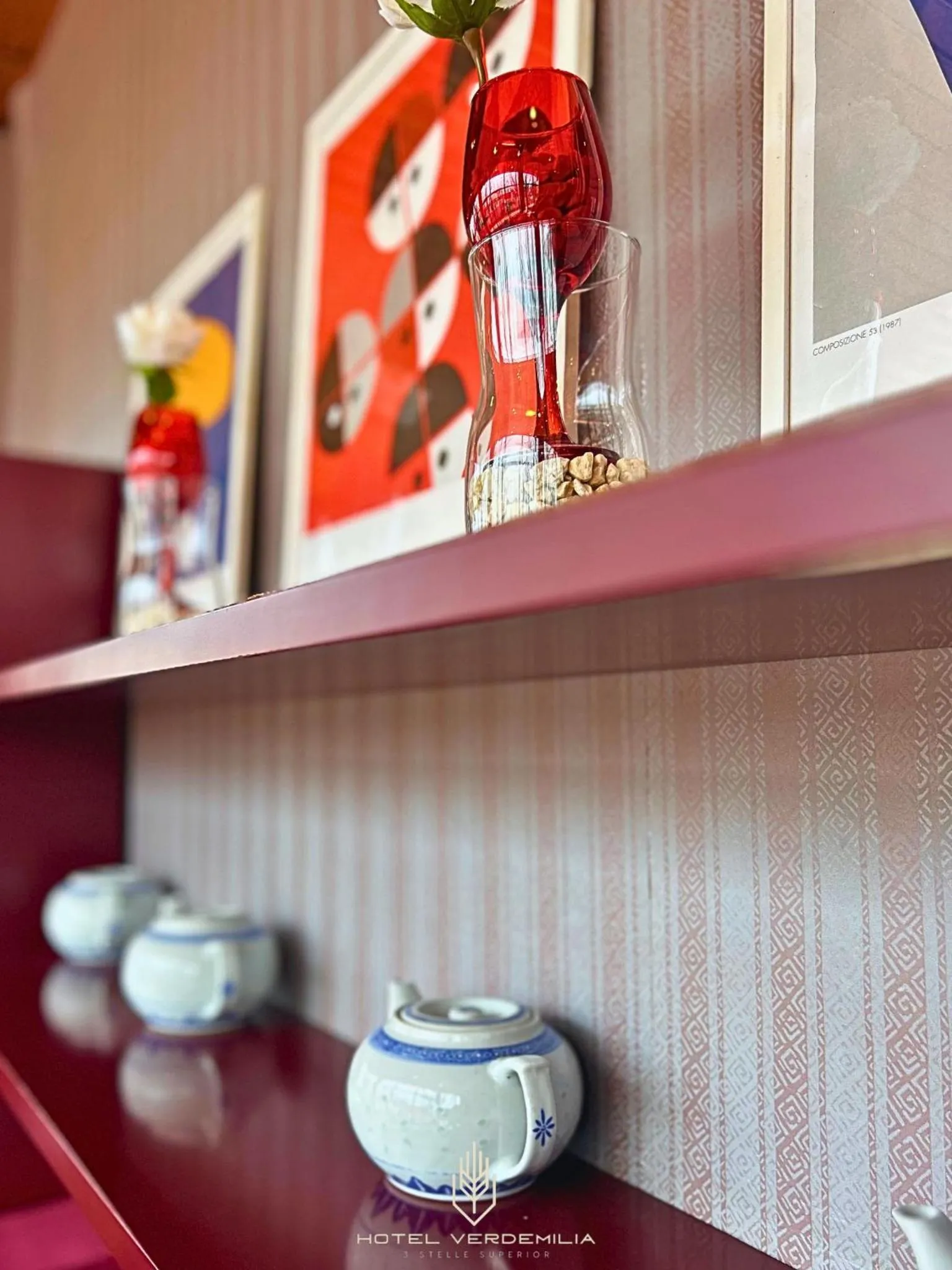 Decorative detail in Verdemilia Hotel