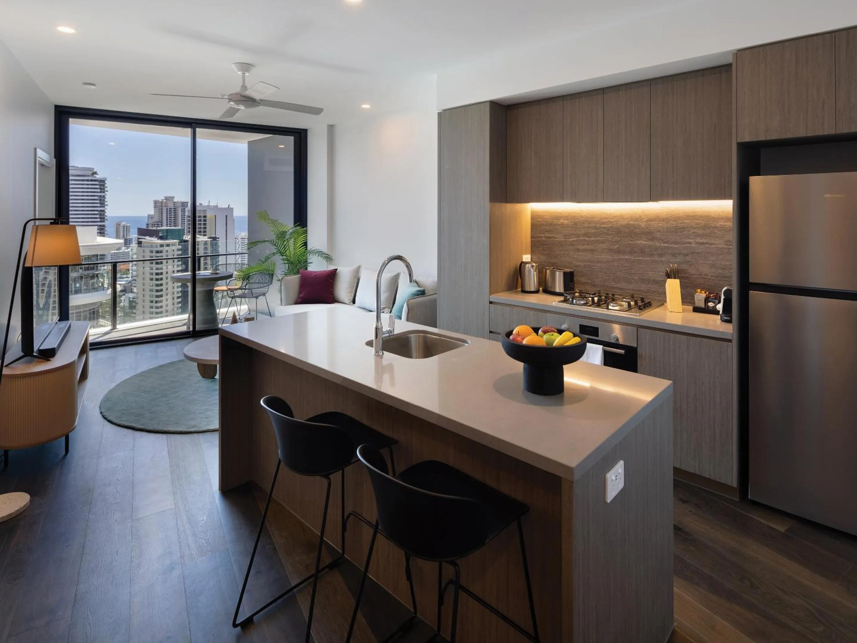 Kitchen or kitchenette in The Star Residences - Gold Coast